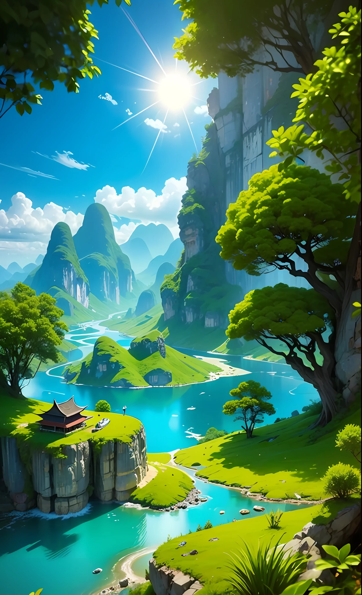 Guangxi has great mountains and rivers