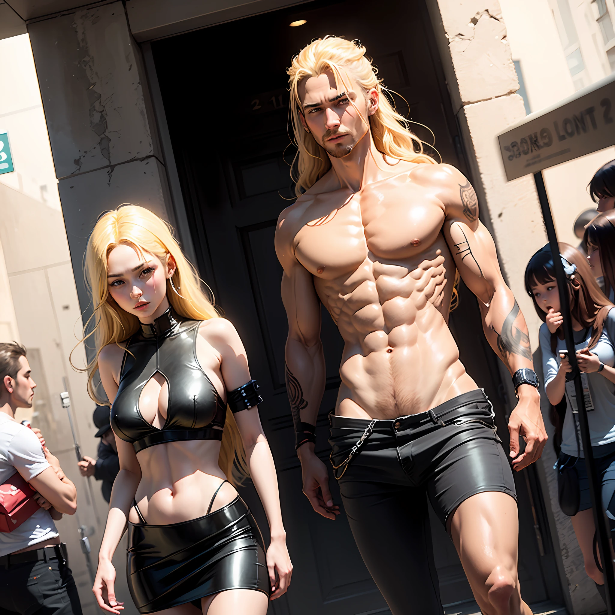 The blonde god --auto