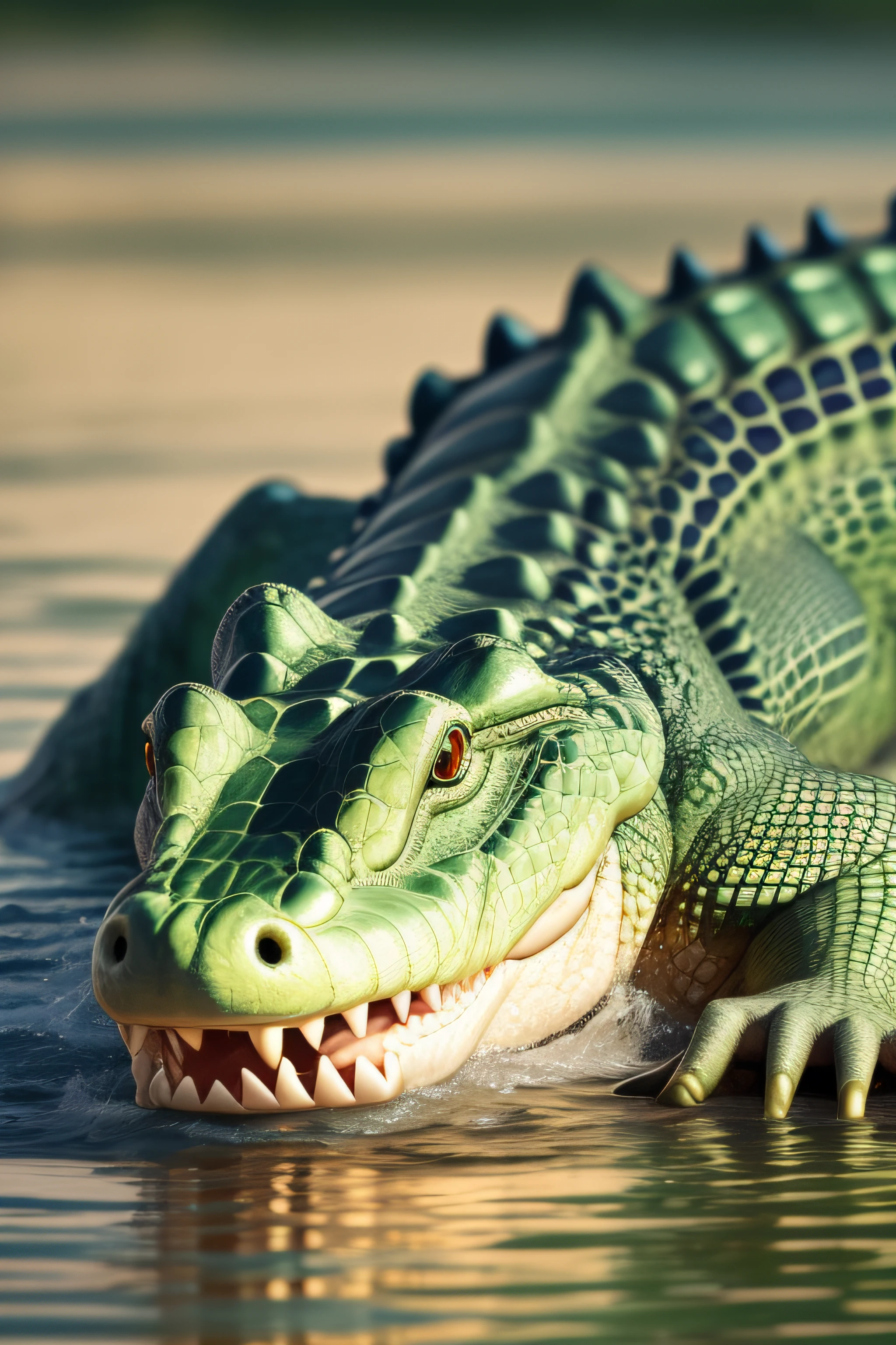Cool crocodile