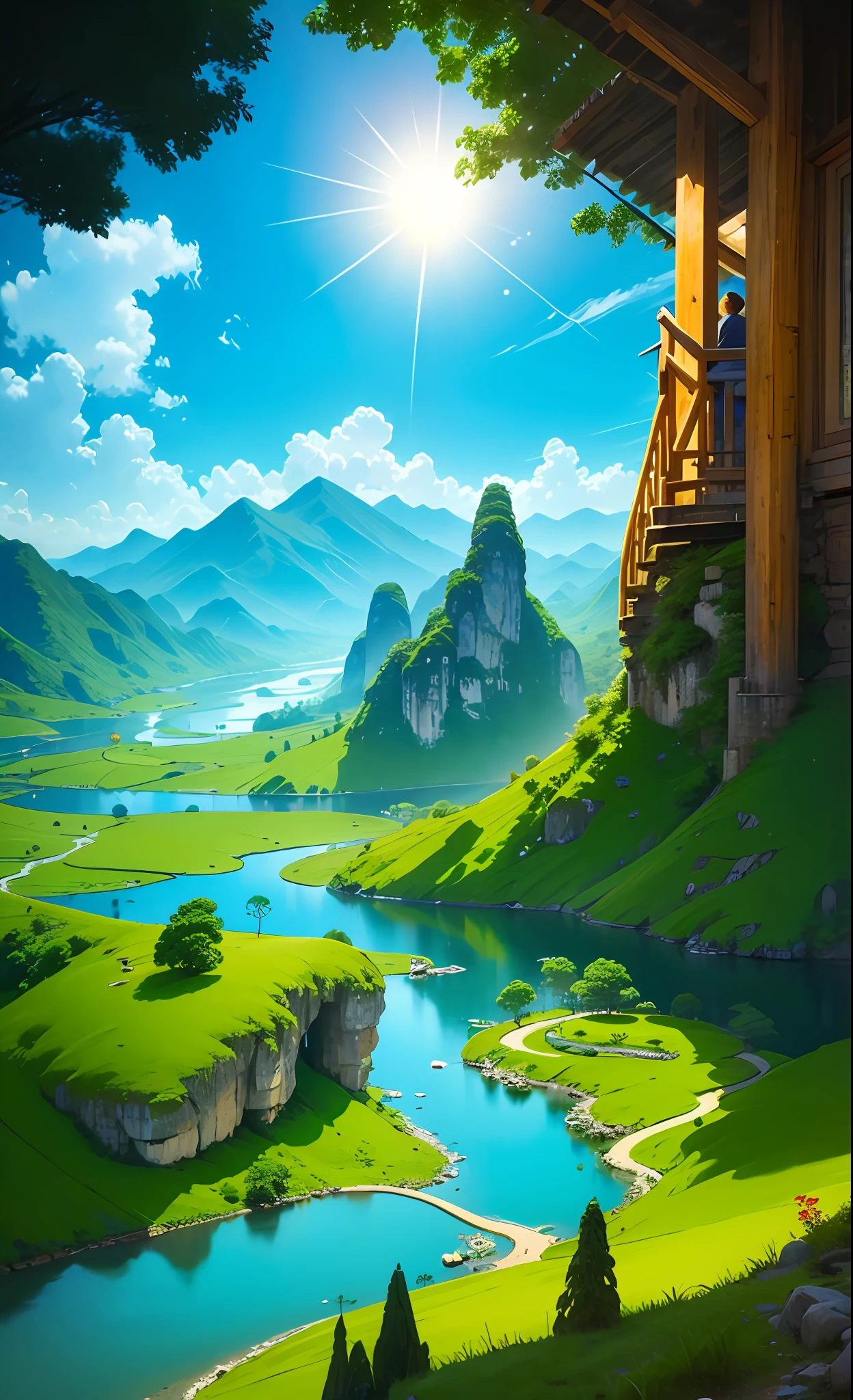 Guangxi has great mountains and rivers
