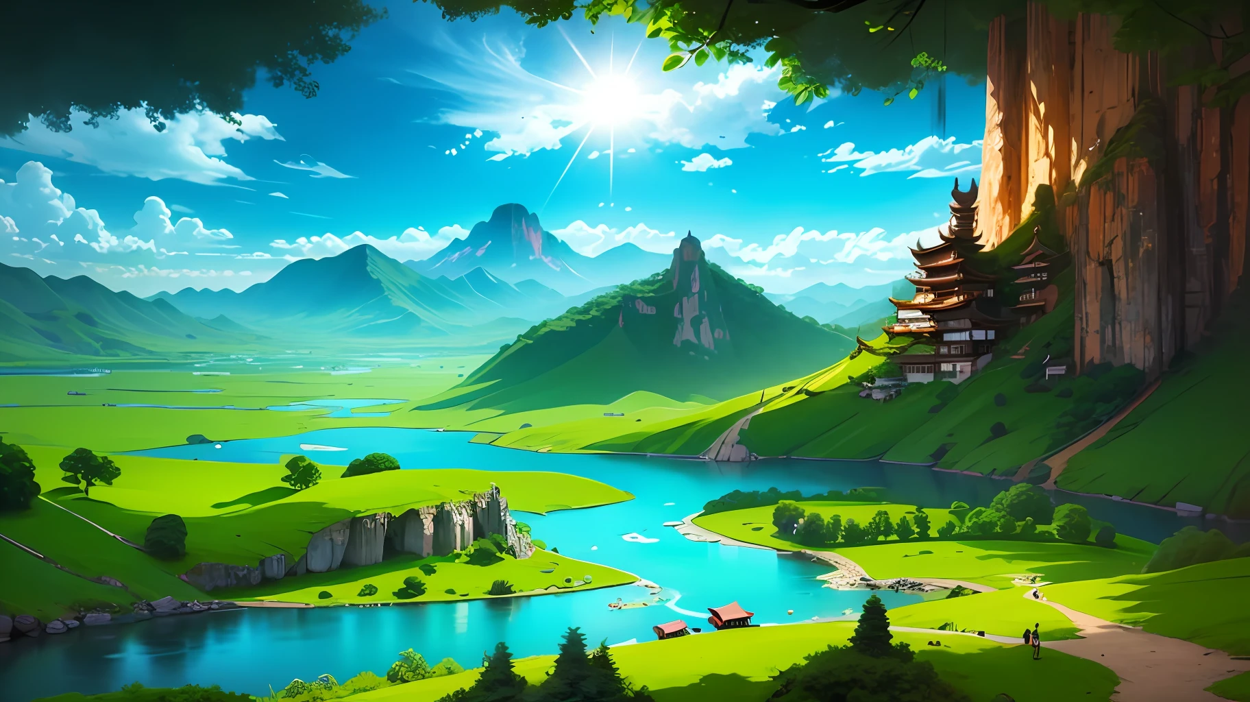 Guangxi has great mountains and rivers