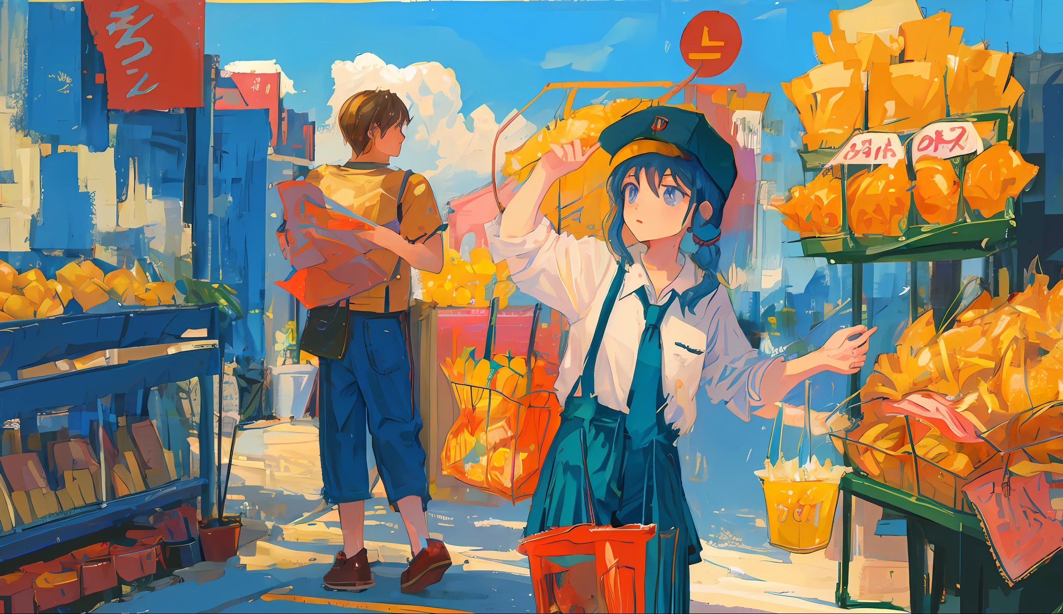 Fried Sky Gang Boys Lie Flat Girls