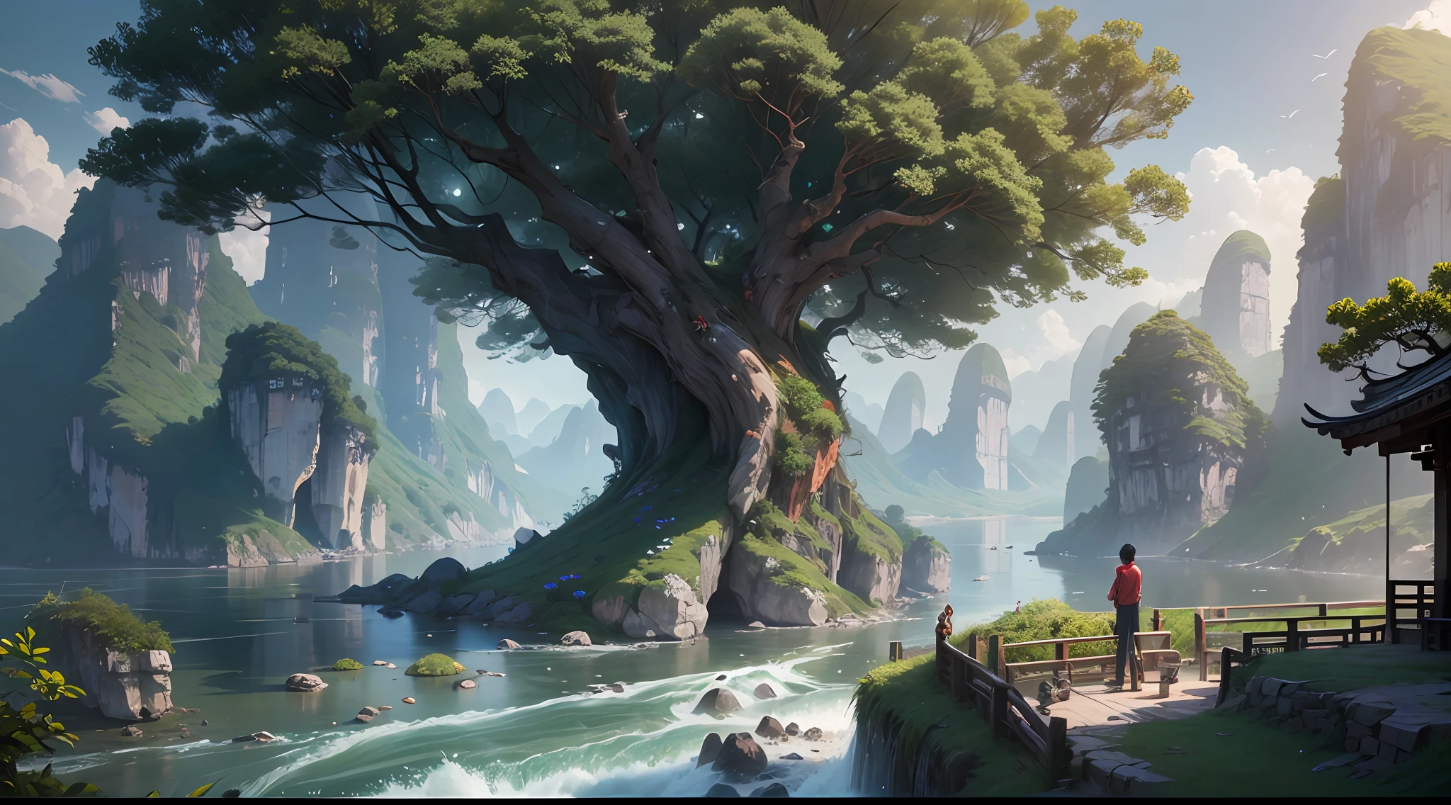 Guangxi has great mountains and rivers