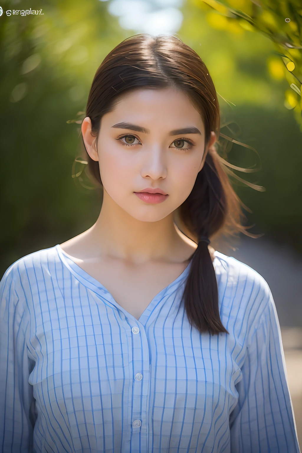 (8K、Top image quality:1.2)、(masterpiece:1.37)、(a picture、Hphotorealistic:1.37)、(The ultra-Highres)、A half body、Walking Pose、Shooting from front、slow motion、(Insanely detailed、bloom:1.5)、(highest quality、Alessandro Casa Grande、Gregglettkowski、Sallyman、concept-art、4K)、(analogue:1.2)、(High- sharpness)、(Detailed pupils:1.1)、detailed faces and eyes、 masterpiece、highest quality、(extremely detailed photo:1.1)、(poneyTail、Trance:1.1)、(infp young woman:1.1)、sharp、(Perfect body:1.1)、realisitic、realistic shadow、3D、Arms crossed over the chest
photographing:Canon EOS R6、135 mm、1/1250 seconds、F2.8、ISO 400