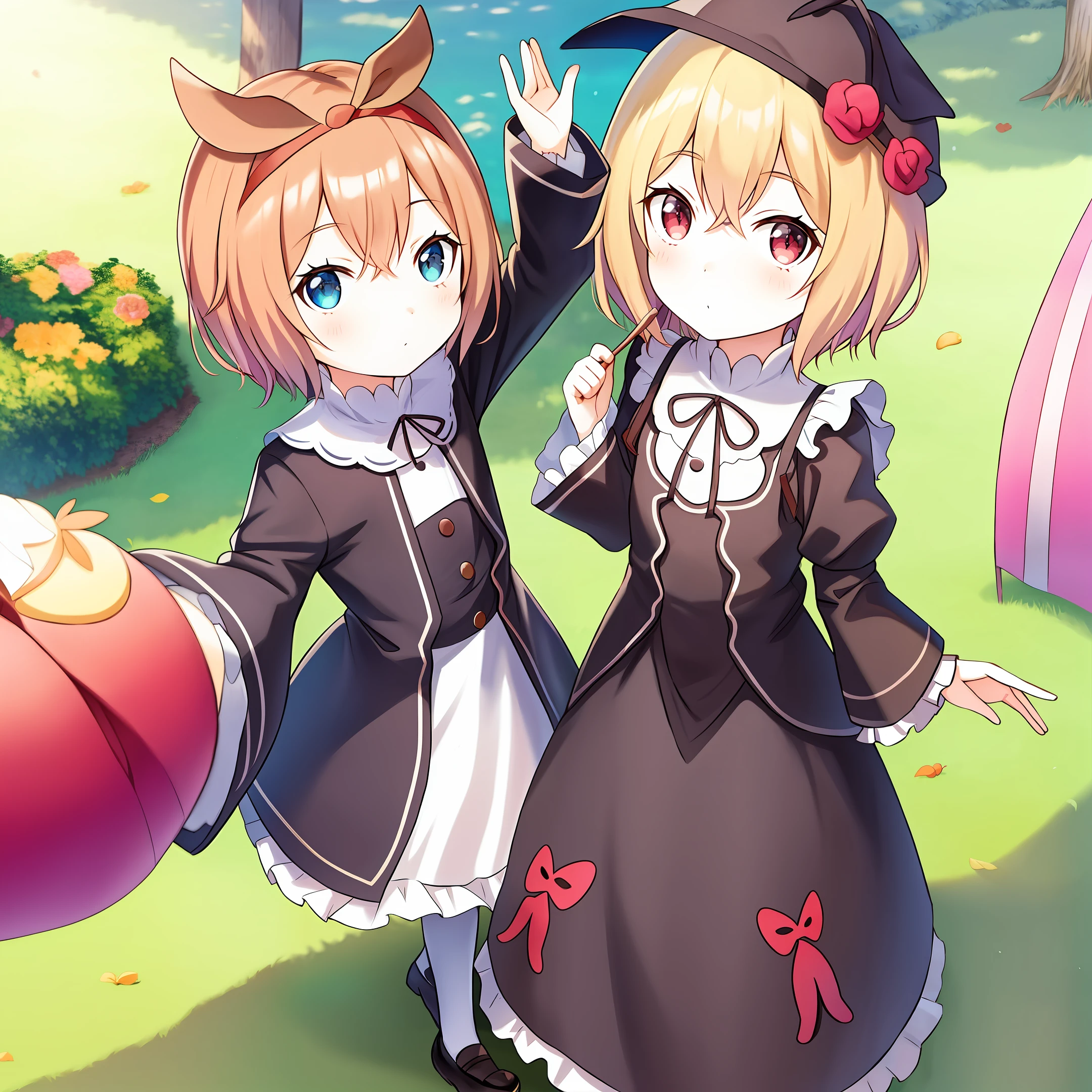 A loli in an ant suit