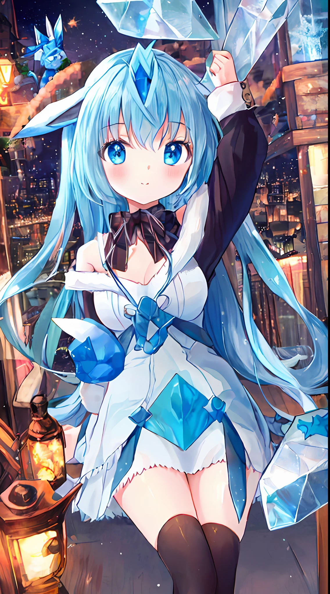 4K, master piece, best quality, Kawaii, cute, sfw, glaceon, hioshiru,