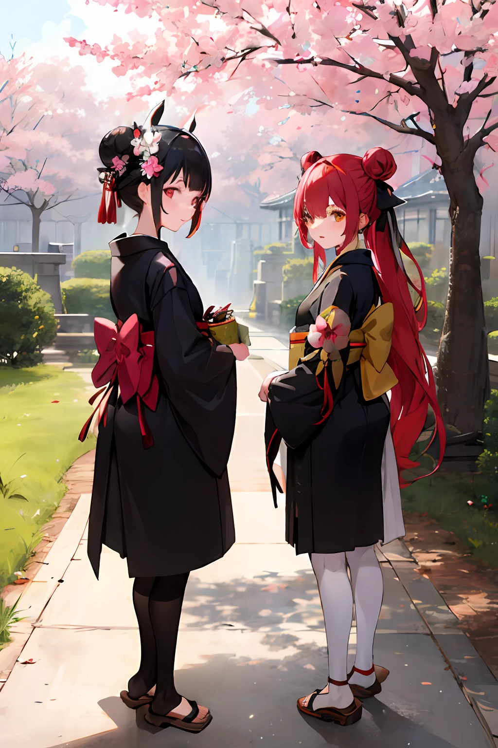 Black silk students