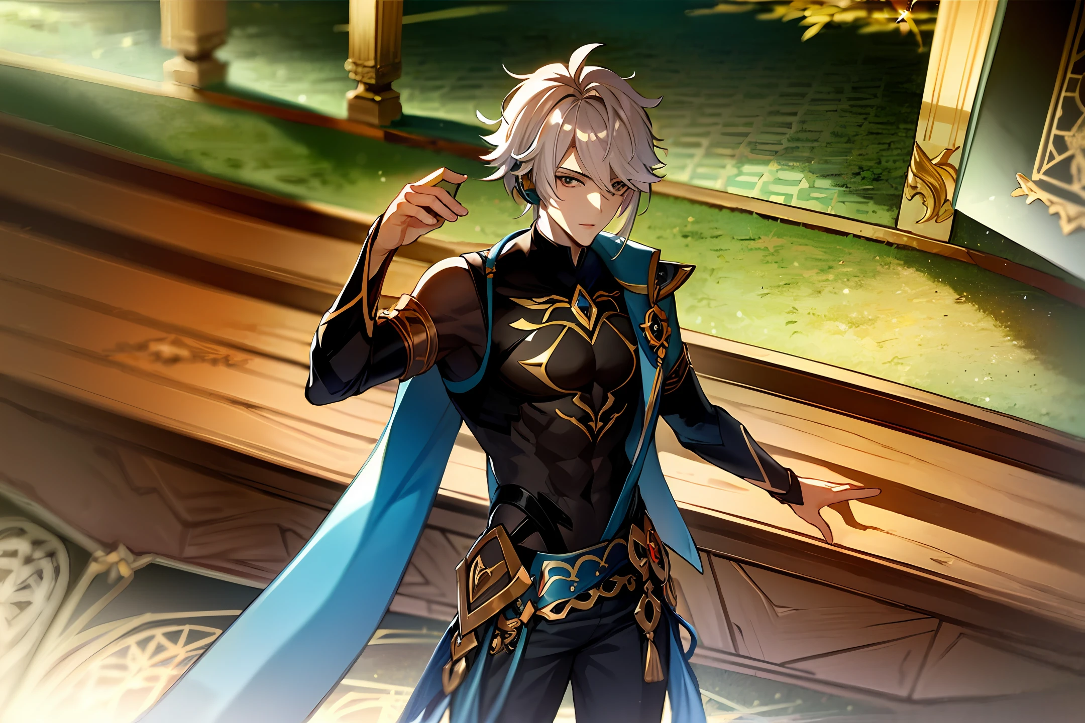 The hall master of the Genshin Past Life Hall