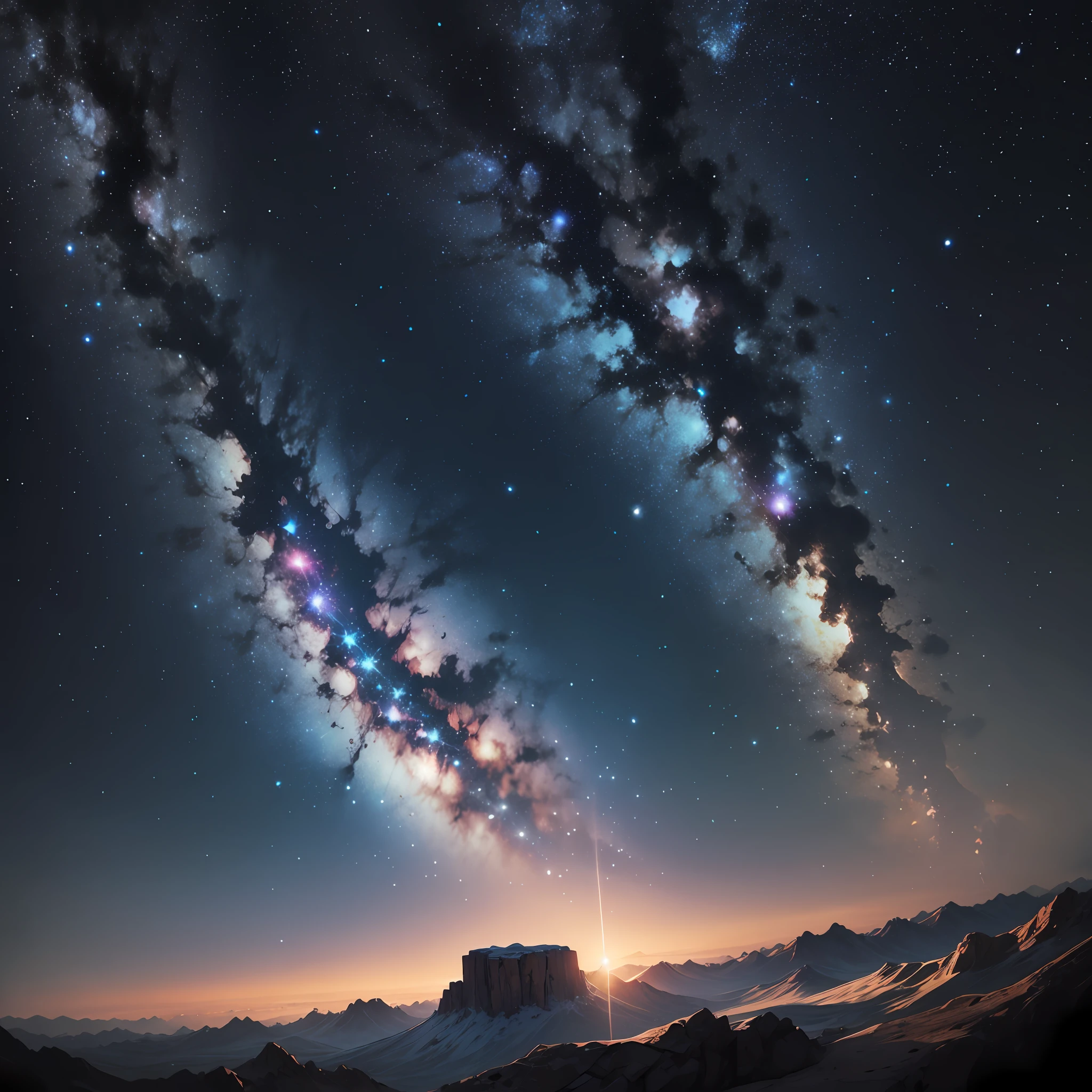 Vast starry sky --auto