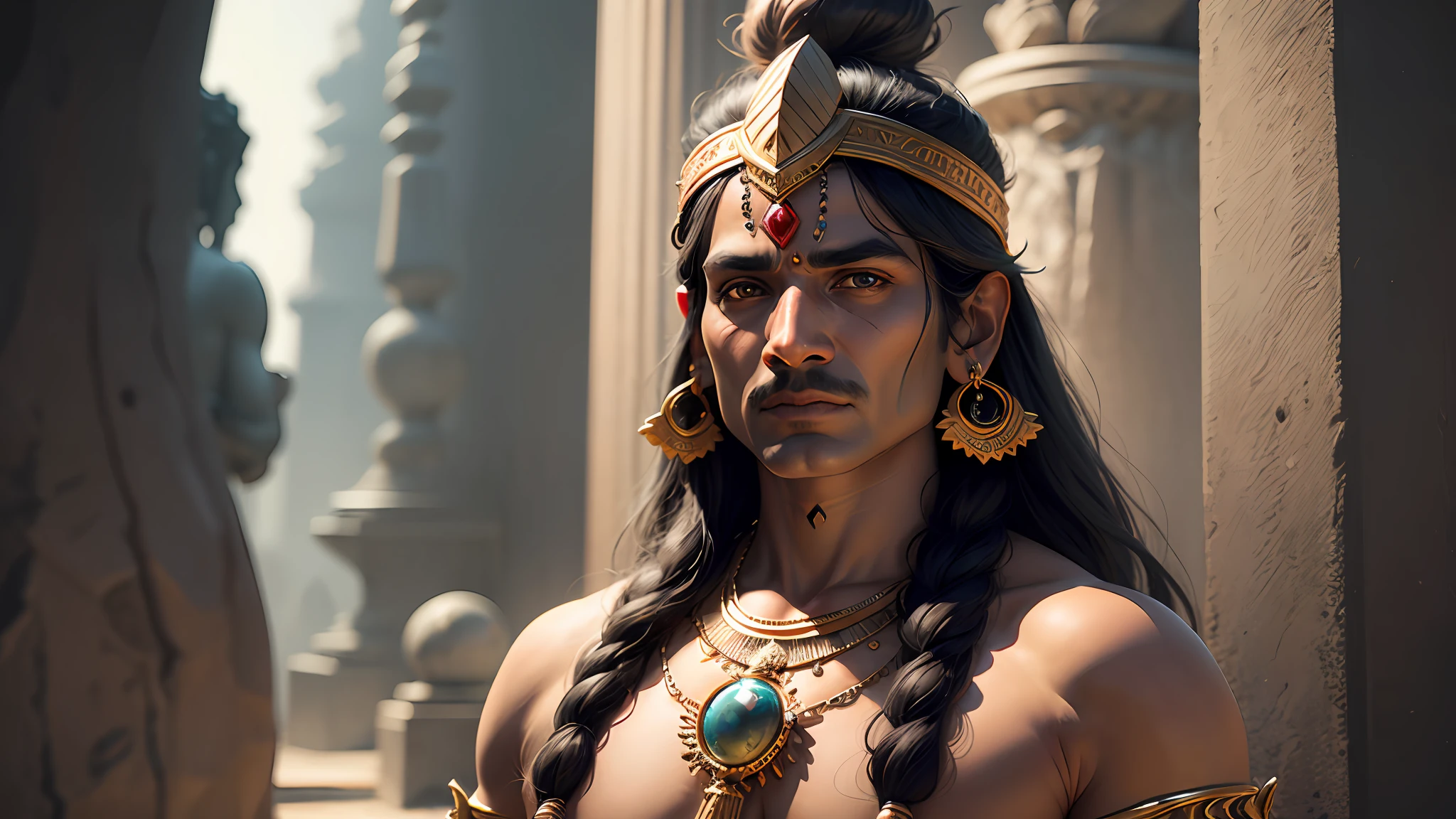 Shiva the indian god , 8k ultra realistic