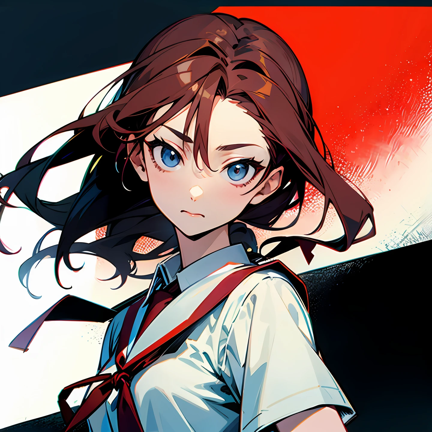 Rin Tosaka, who is dressed very coolly
