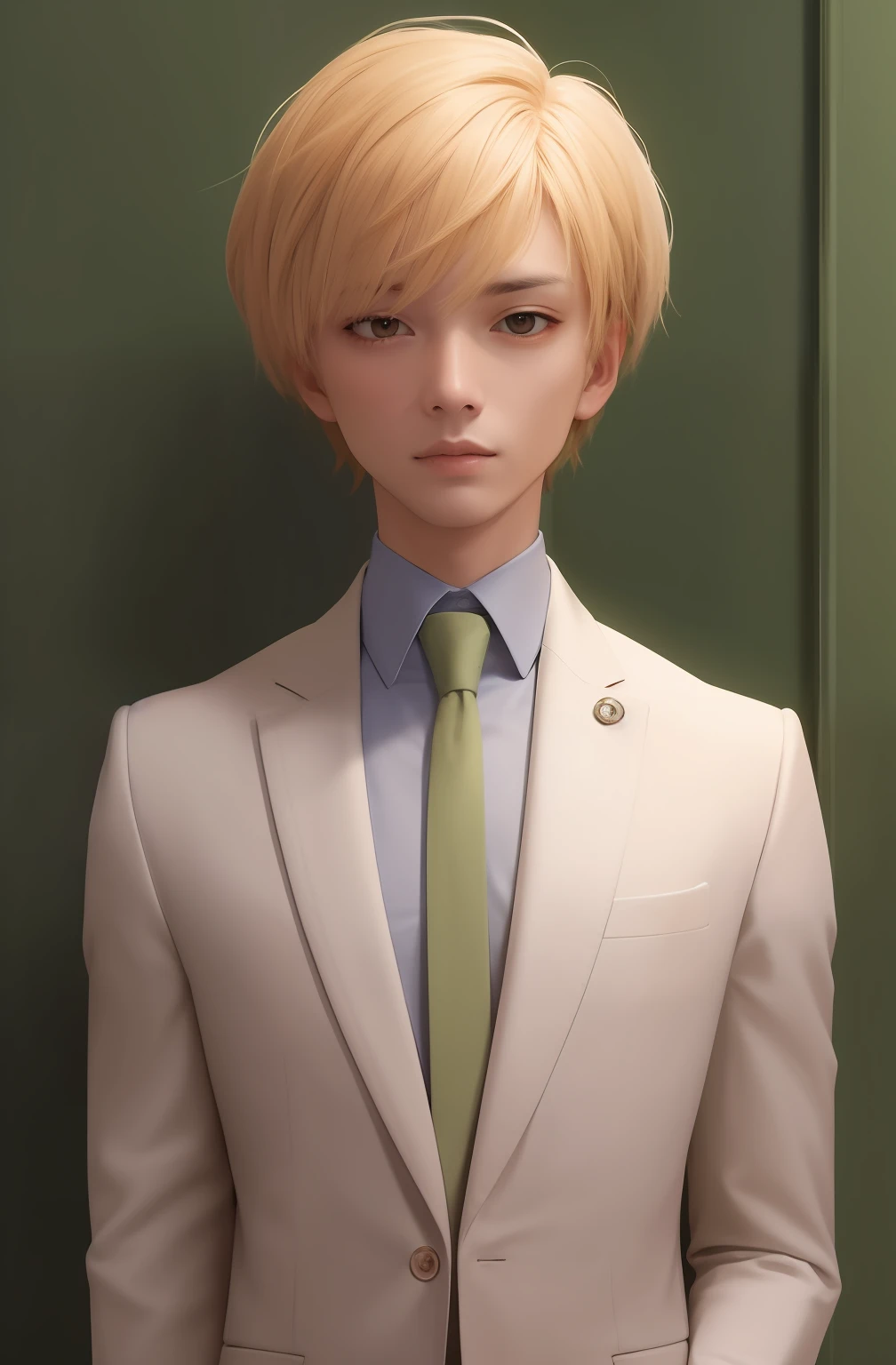 Crocodile in suit