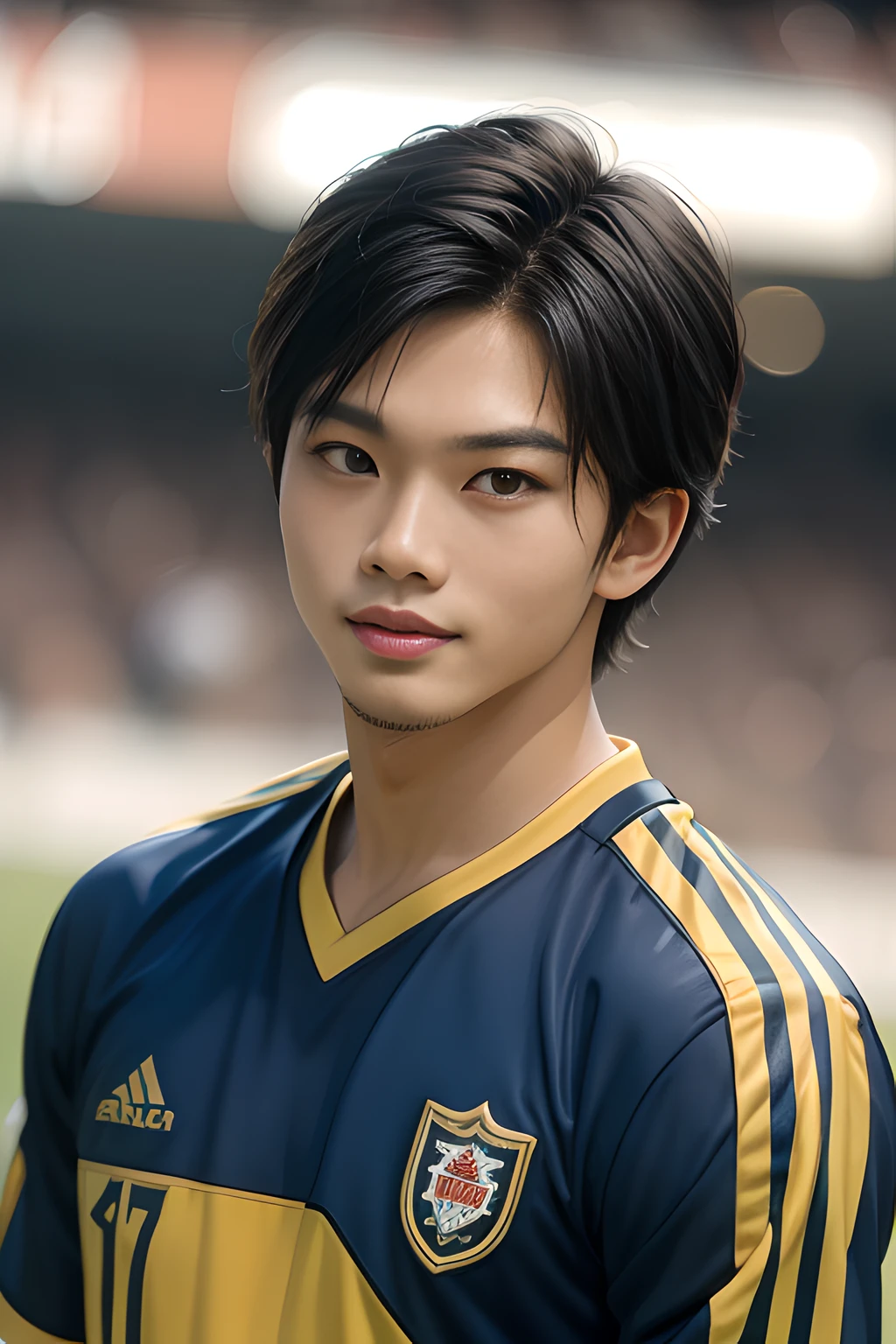 handsome thai men ,1boy , ,RETROSOCCER VINTAGE SOCCER UNIFORME