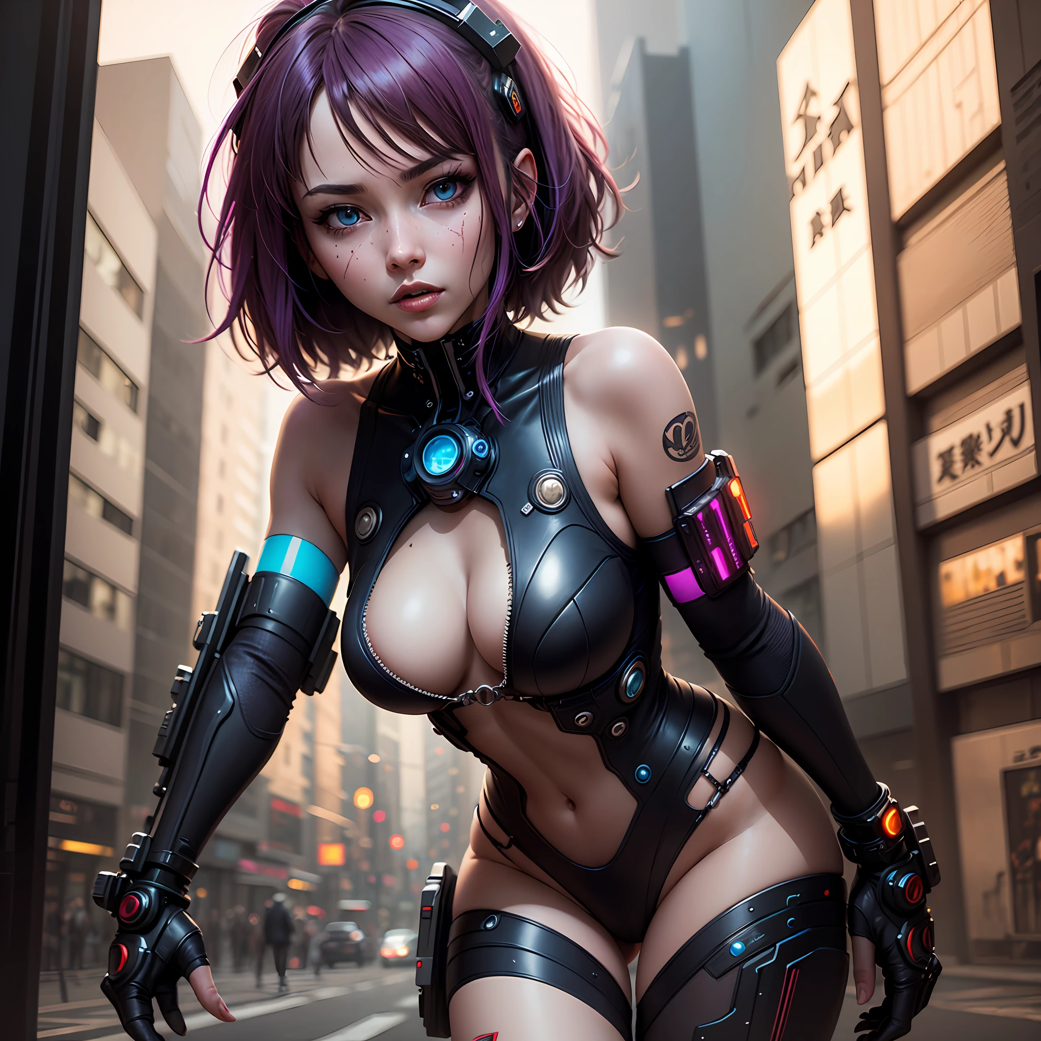 Eva Asuka cyberpunk --auto