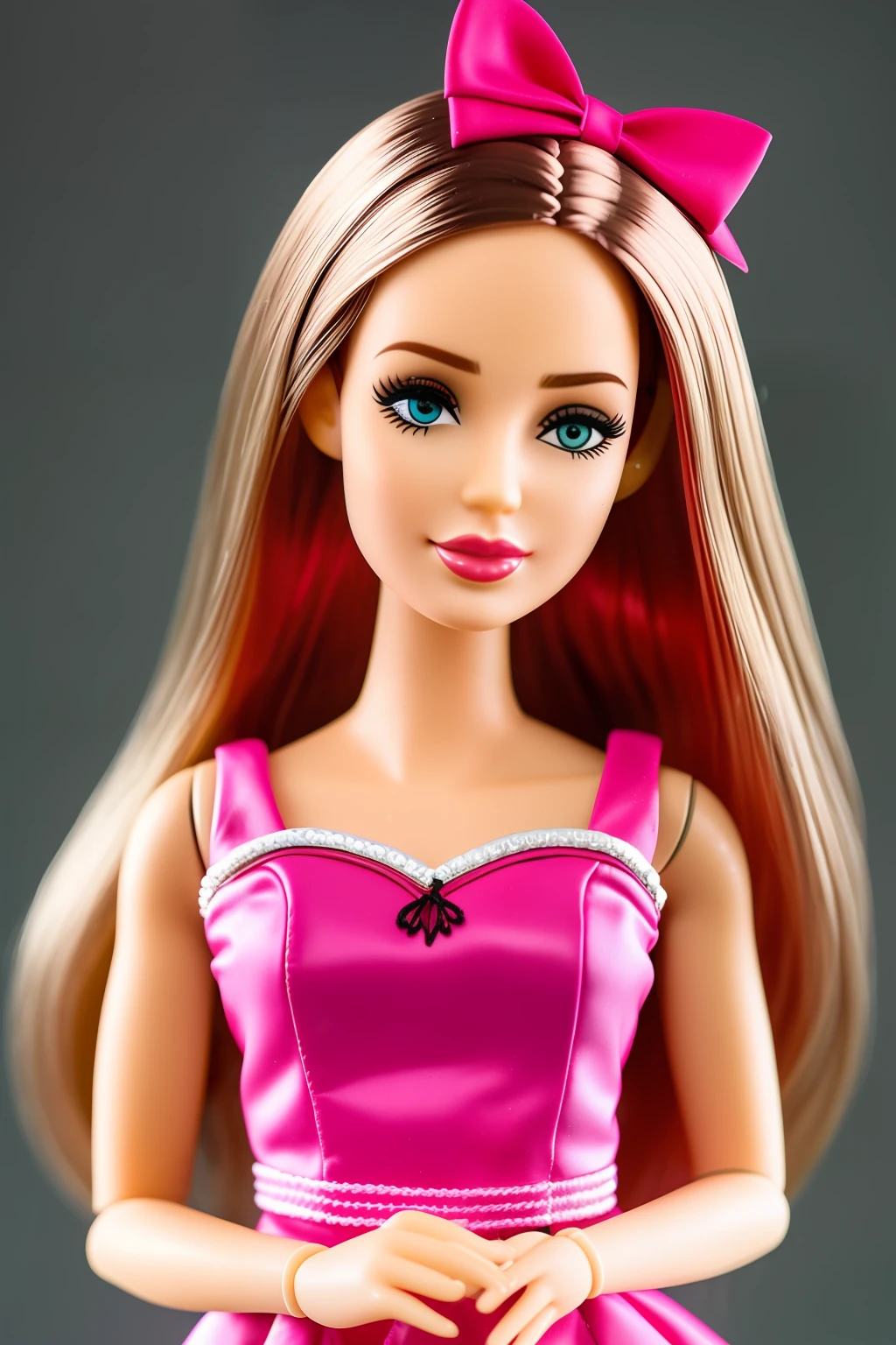 Boneca barbie descolada, standingn, perfil, barbie tradicional