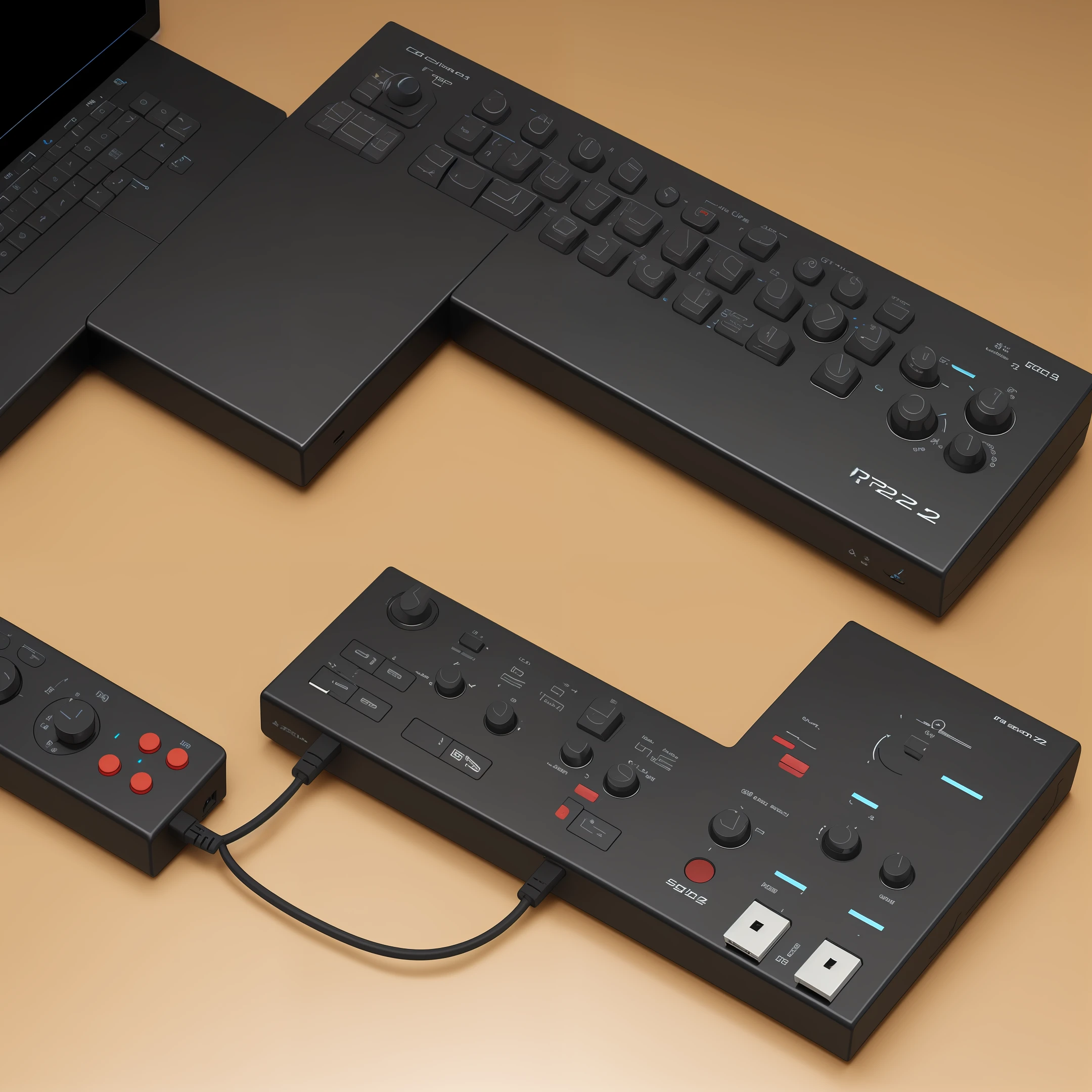 PS2+USB dual-port audio socket Single-layer mouse holder Double-layer keyboard socket Three-layer audio port