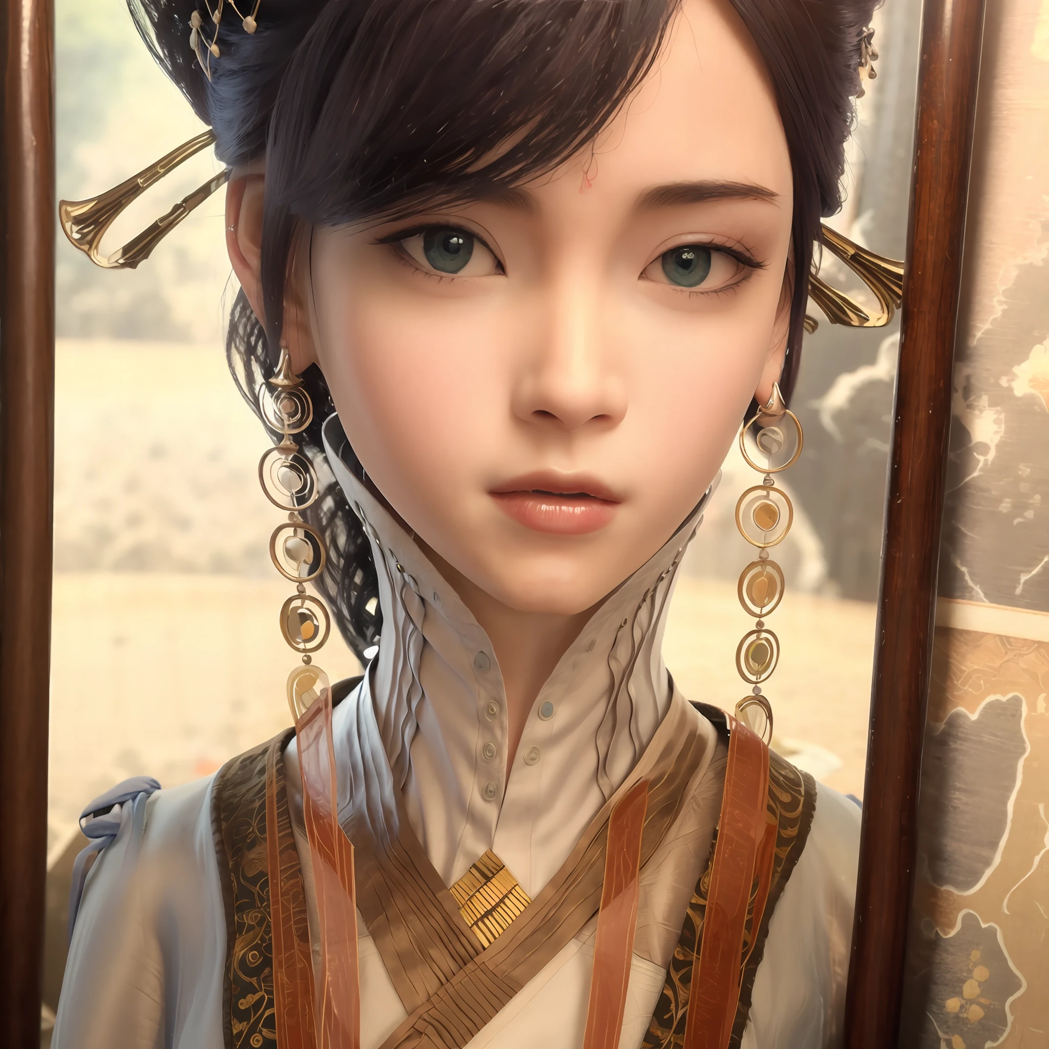 colored inner hair, Surrealism, high detail, Classicism, first-person view, 8k, super detail, masterpiece --auto
