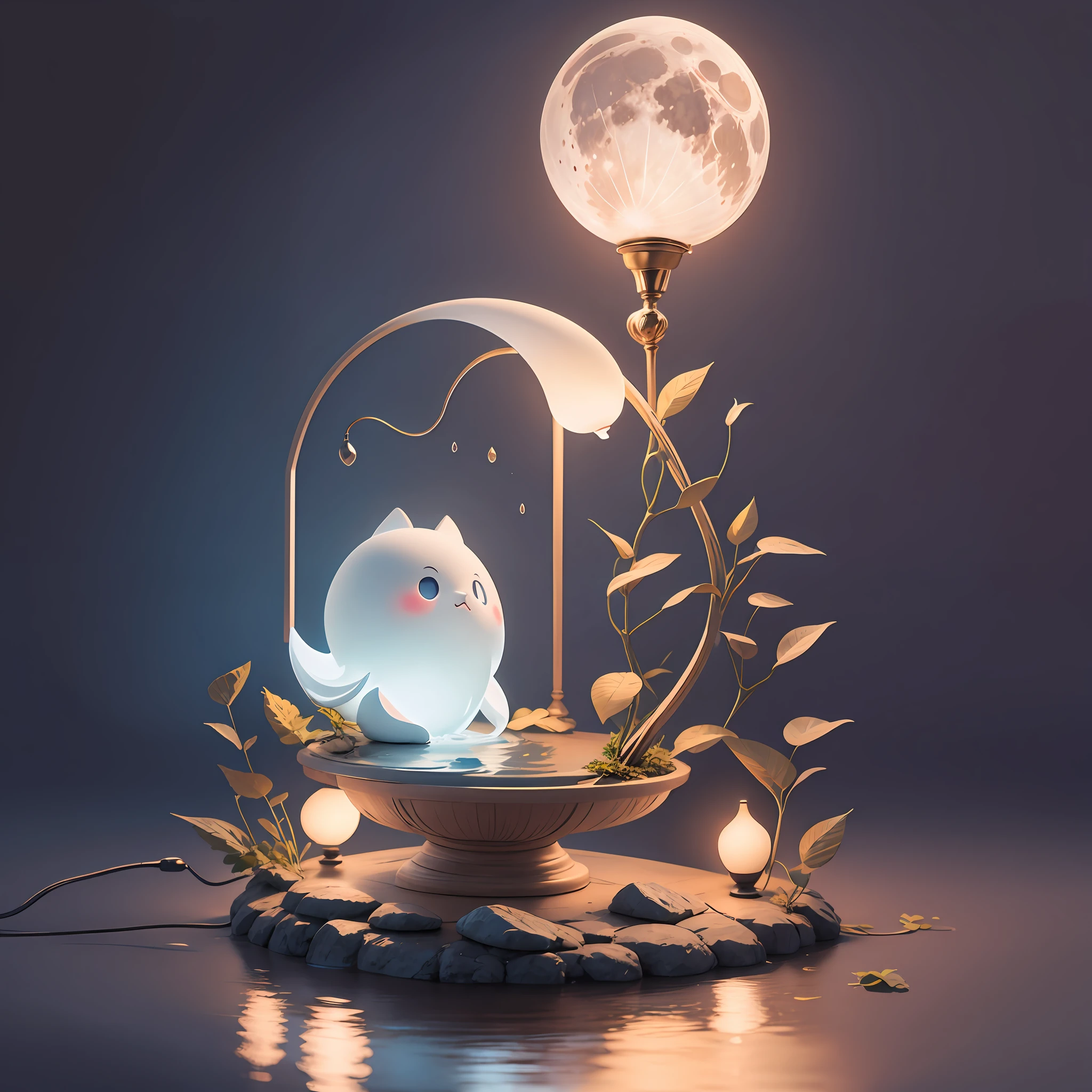 Ghost Lamp Water Moon --auto