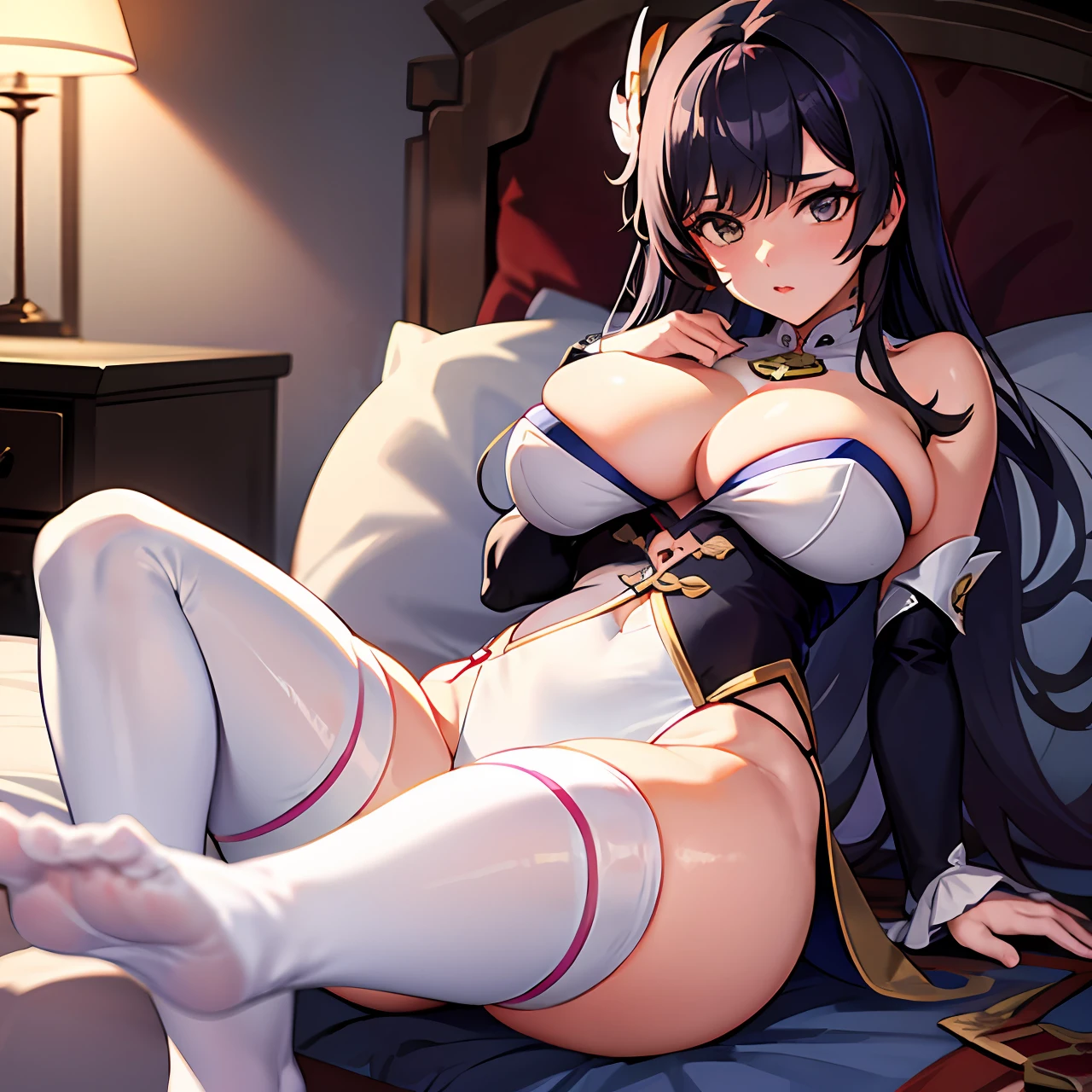 Genshin Nasita, huge breaavage,Whkings,the feet,anime big breast