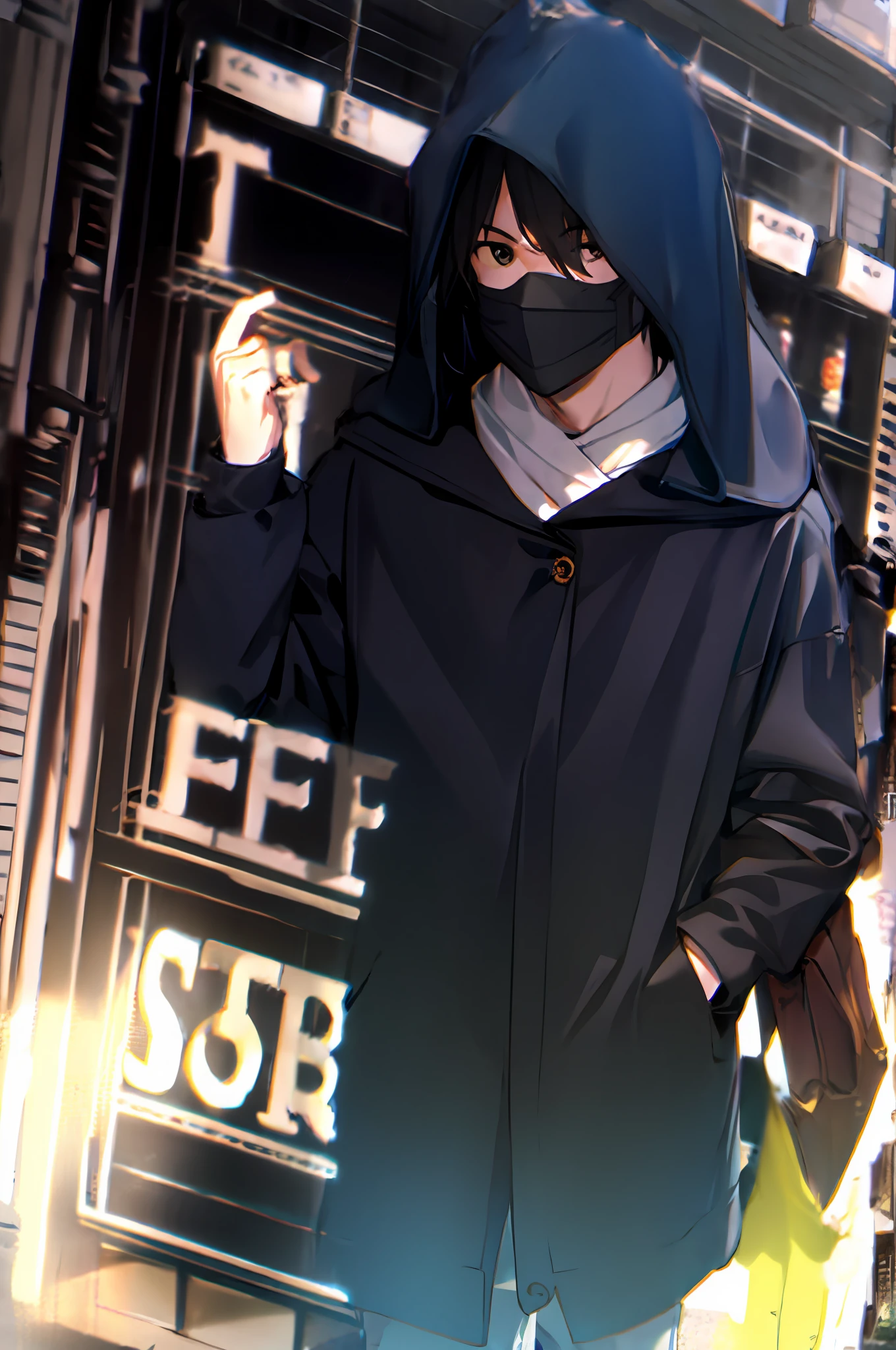 Convenience store background