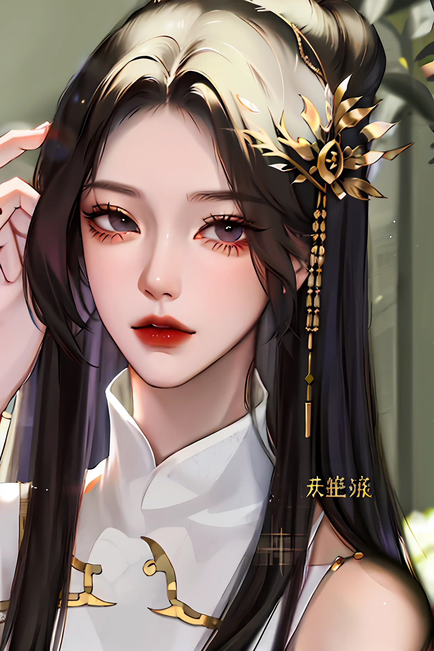 blacksilk，on cheongsam