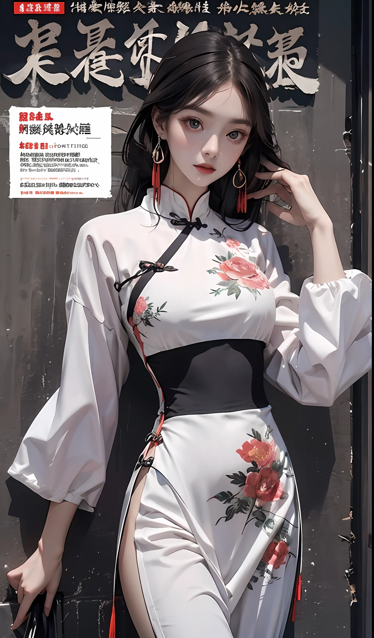optimum,tmasterpiece,high qulity, master, A high resolution, swordsmen ,1girll, Traditional Chinese powerhouse,tightsuit,Super beautiful face, super beautiful eye, Super beautiful hair,MagazineCover,