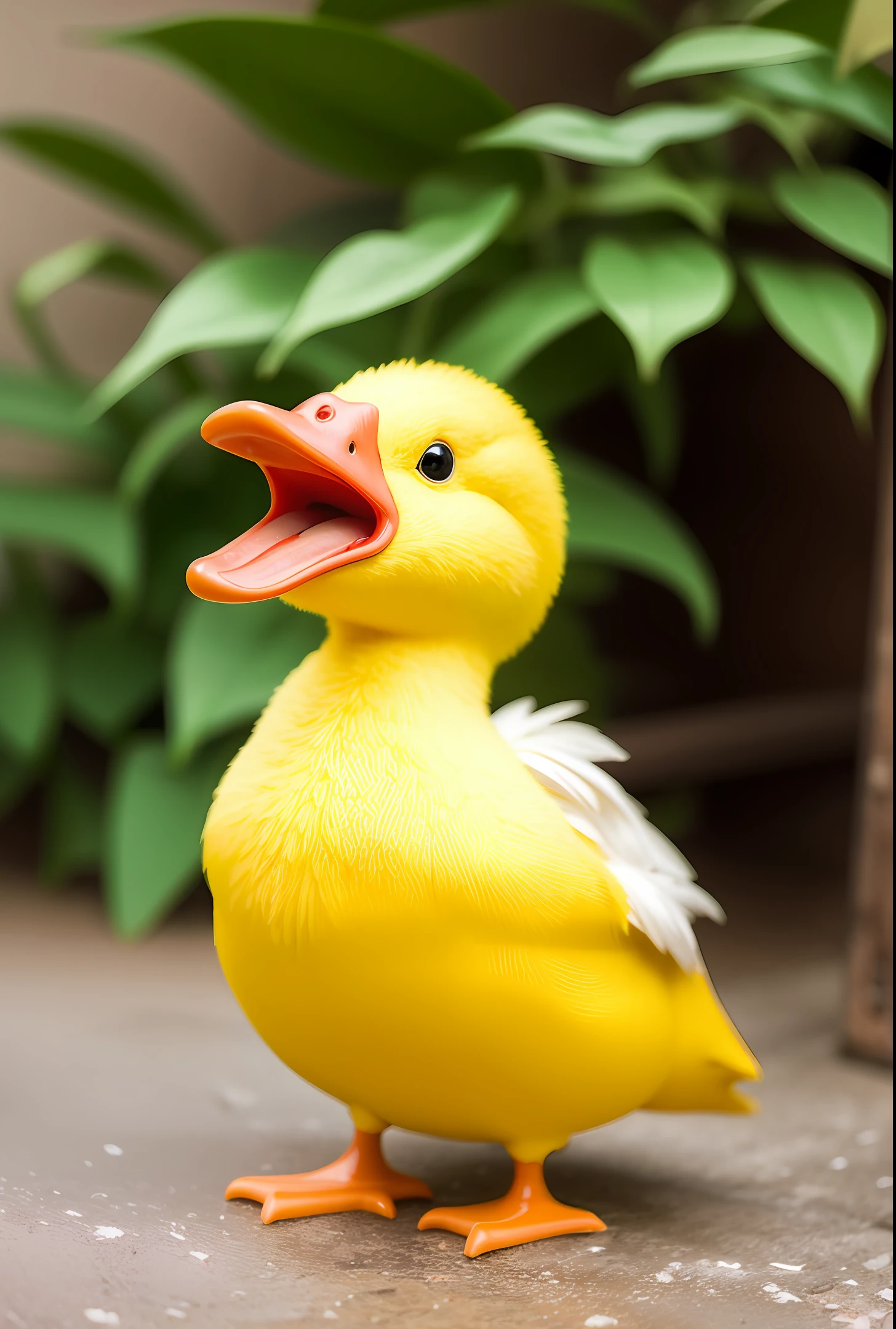 Little yellow duck