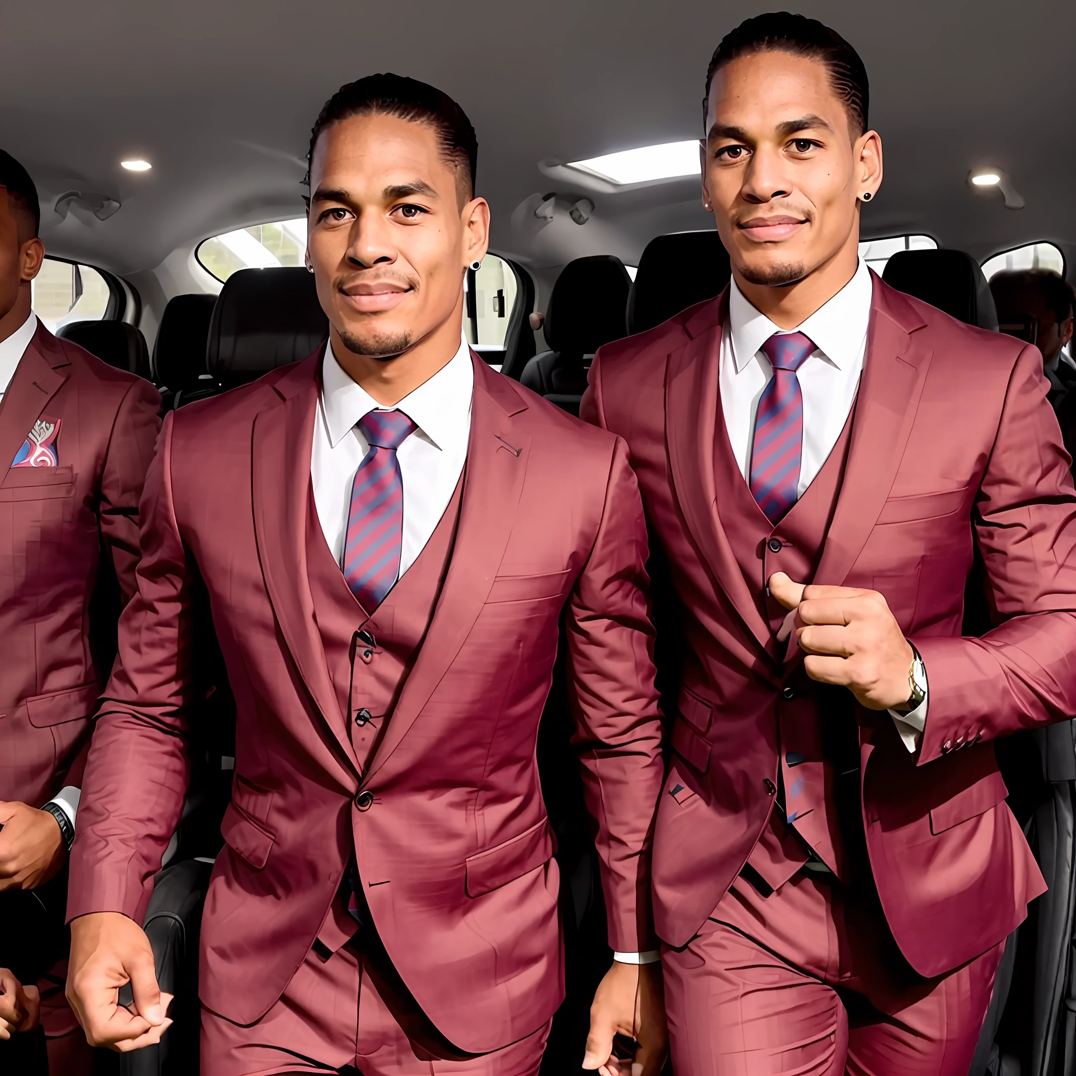Liverpool player Van Dijk suit