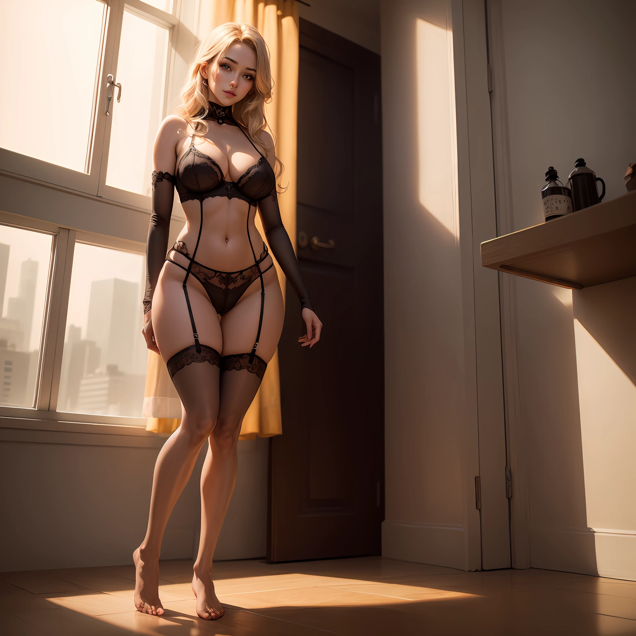 Anime mature woman mesh stockings miniskirt squat glamorous front face correct leg model hand model correct body structure masterpiece,Ultra photo realsisim, Photo, Photorealistic, High quality, Realistic style, Full body, High definition, High quality, Realistic, shaded, Photorealism, Ray tracing, 8K, hyper HD, (jpn, toyko, CityView, In front of the window, Stand under the gaze, (Hyper-realistic), (illustratio), (A high resolution), (8K), (extremely higly detailed), (Most Best Illustration), (beautiful meticulous eyes), (best qualtiy), (ultra - detailed), (tmasterpiece), ( the wallpaper), (Detailed face), 独奏, 1个Giant Breast Girl, looking at viewert, the detail, Detailed face, in the darkness nigth, deep shading, low tune, pureerosfaceace_V1, ssmile, A half body, see through lingerie, (( Camel toes) ),, Long legs, Big breasts Thin waist, Cocked buttocks, Ultra-fine makeup, Ultra-fine lining, leg apart