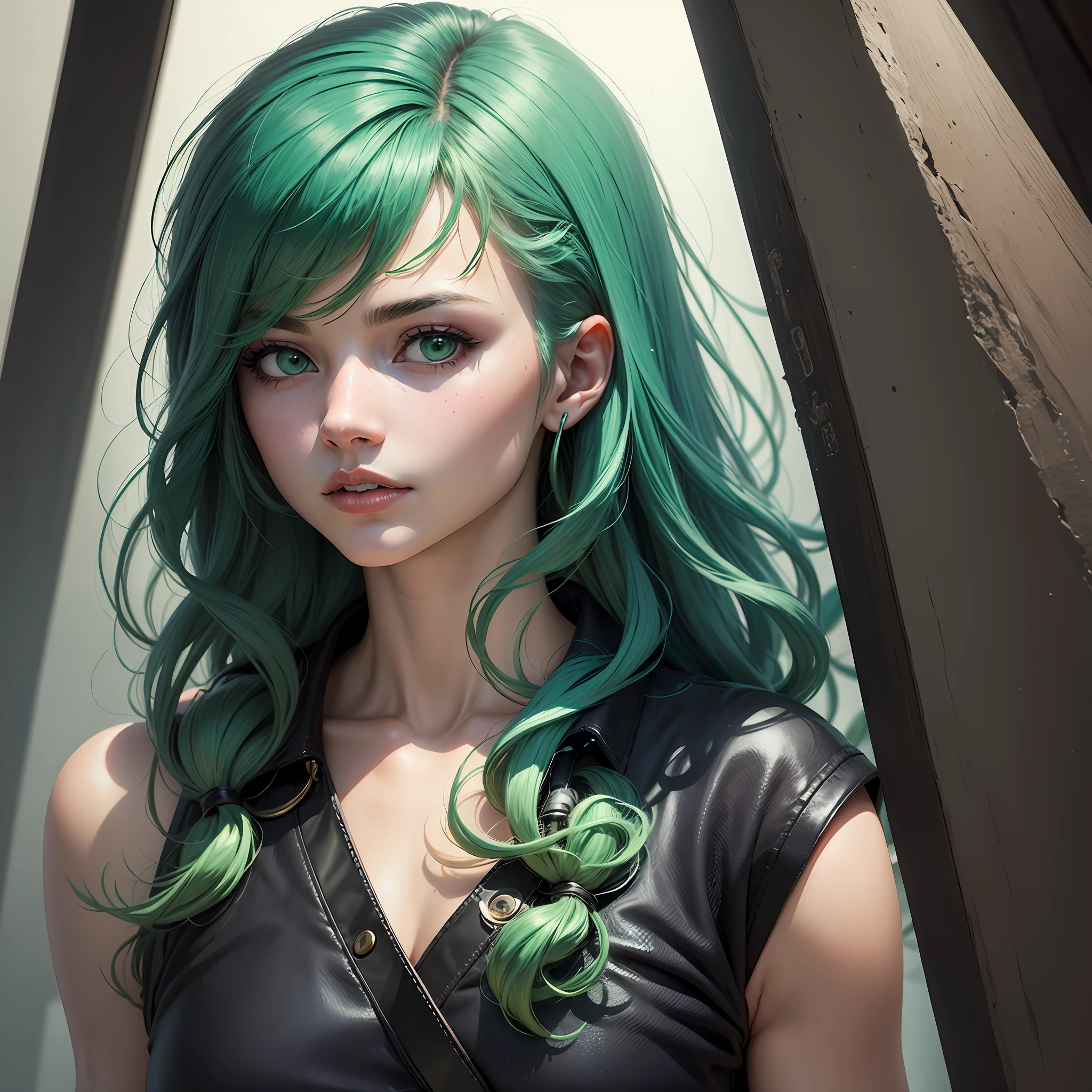 Green hair --auto