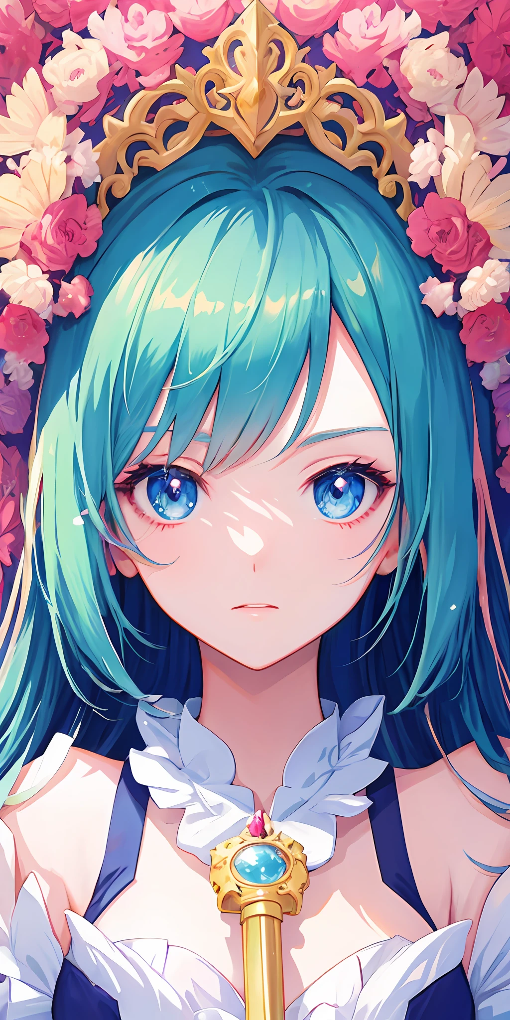 animemanga girl, Detailed digital anime art, Portrait Chevaliers du Zodiaque Fille, Detailed key anime art, detailed anime art, Anime goddess, Detailed anime artwork, clean and meticulous anime art, Hestia, high detailed official artwork, Digital anime illustration, detailed anime character art, anime illustration, Digital anime art