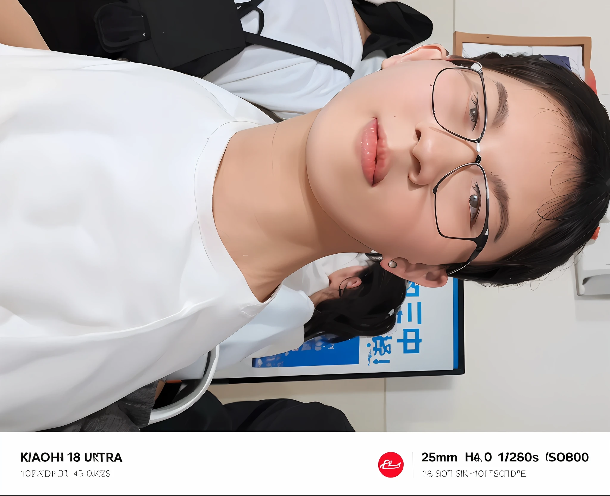 there is a man with glasses and a white shirt posing for a picture, ultra wide lens picture, super wide shot, ultrawide, super wide shot, 8k selfie photograph, super wide shot, ultra wide lens shot, ultra wide 1 0 mm, hyper detailed photo, hyper wide view, ultra hi resolution picture, super wide shot, ultra wide camera