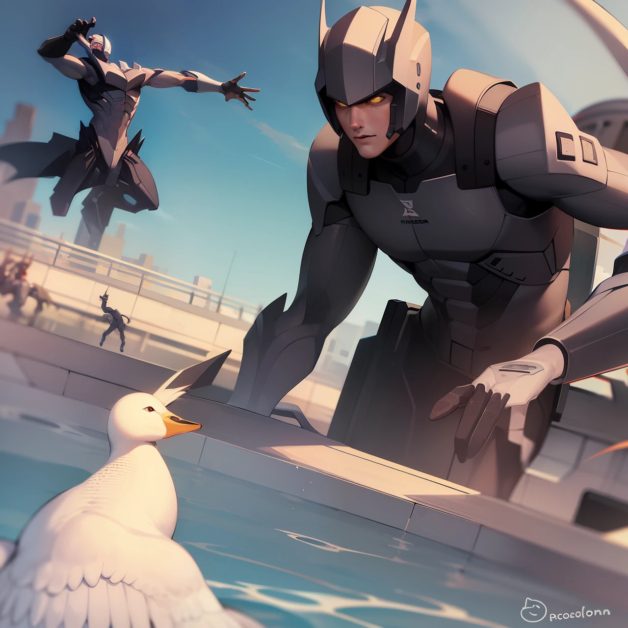 The Great White Goose kills Megatron in seconds