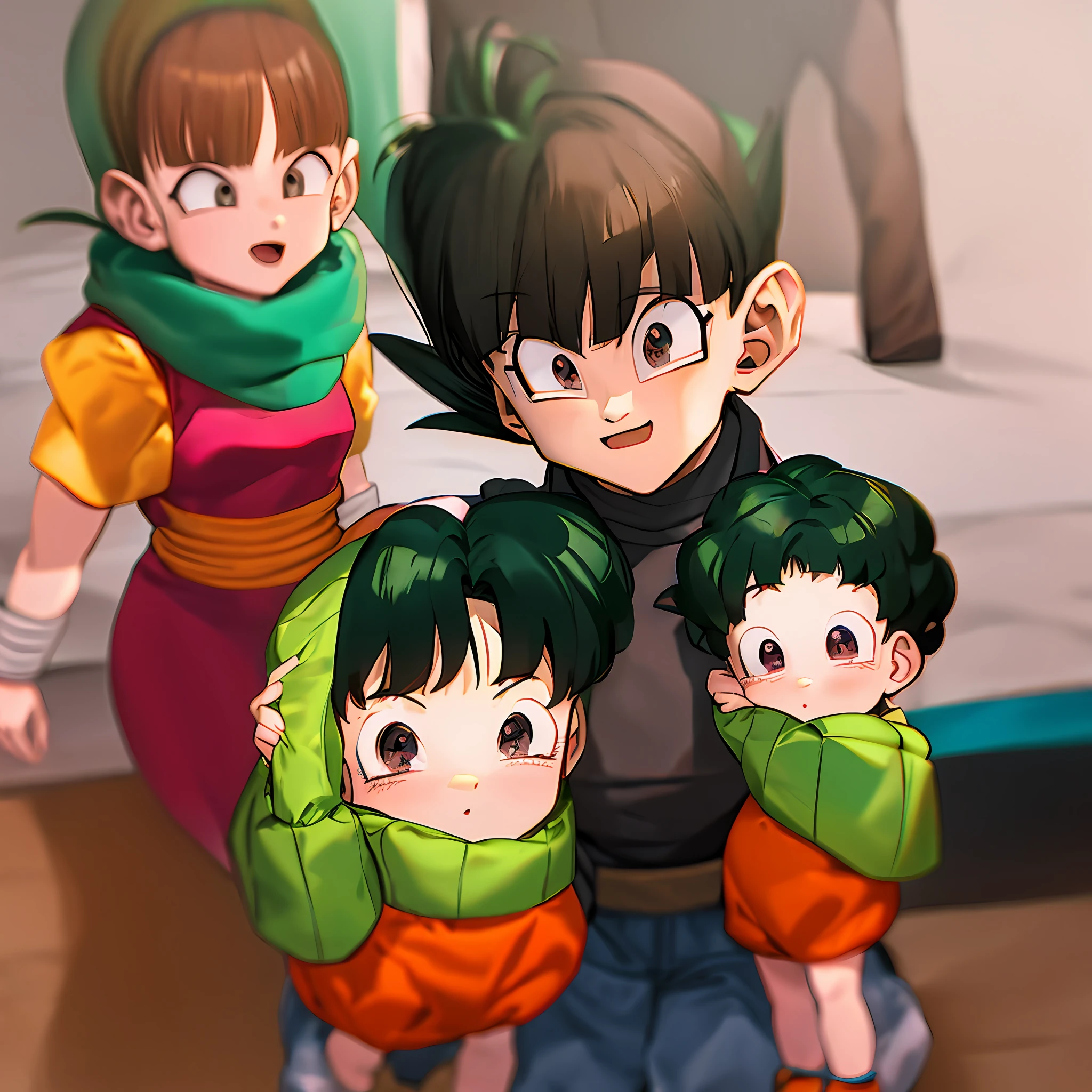 Dragon Ball family portrait
