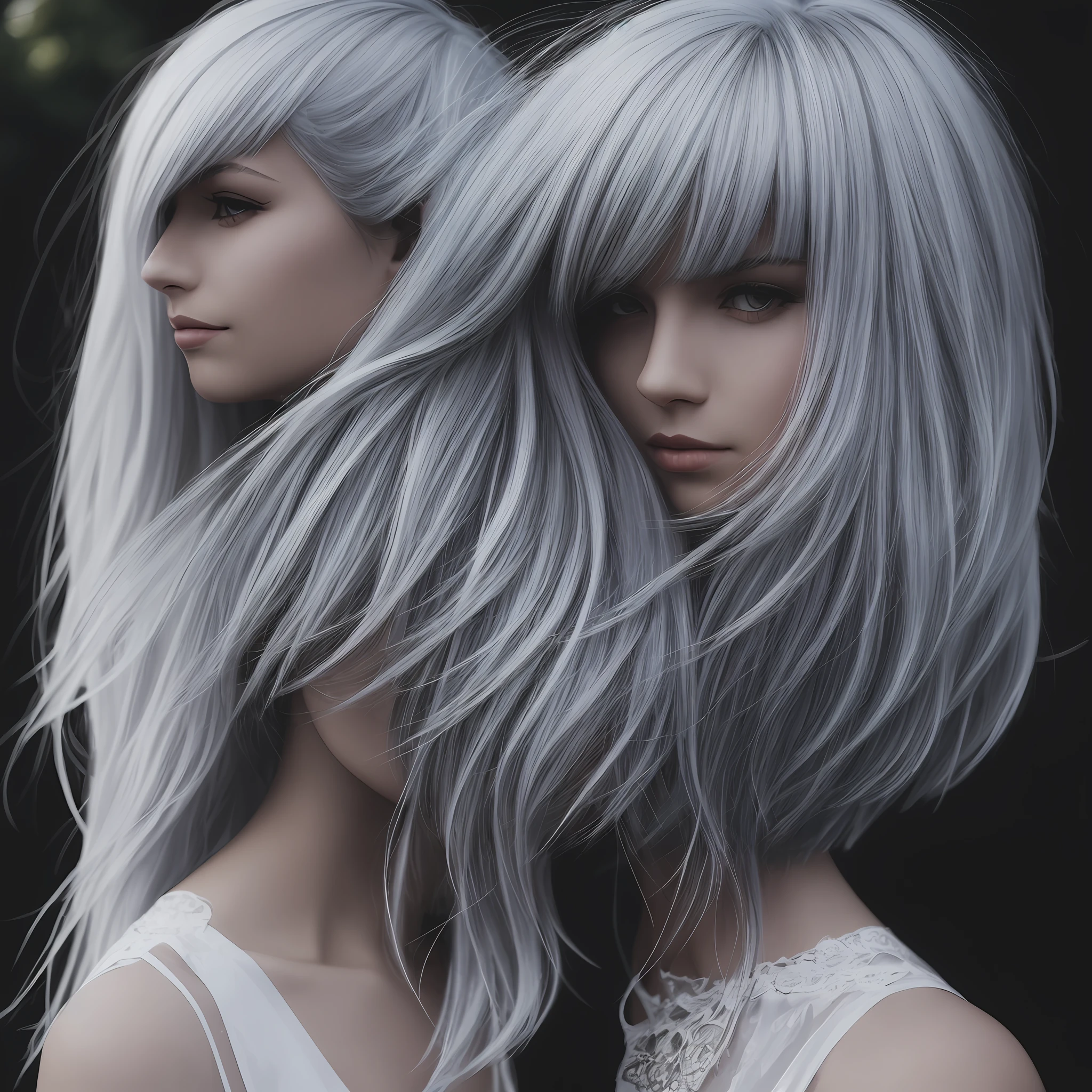 White hair --auto