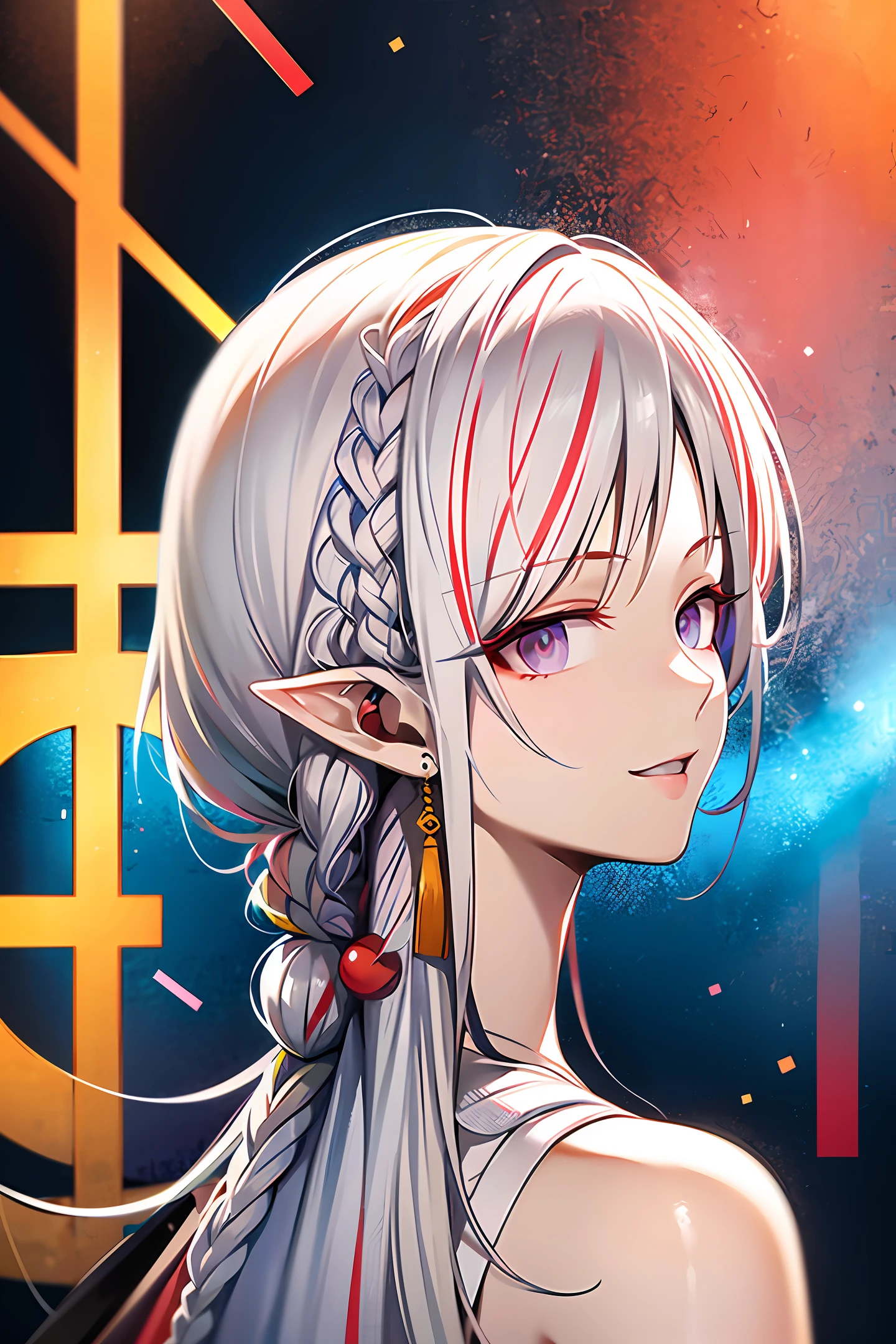 female pervert，white skinned，nakeness，quadratic element，National style，Need