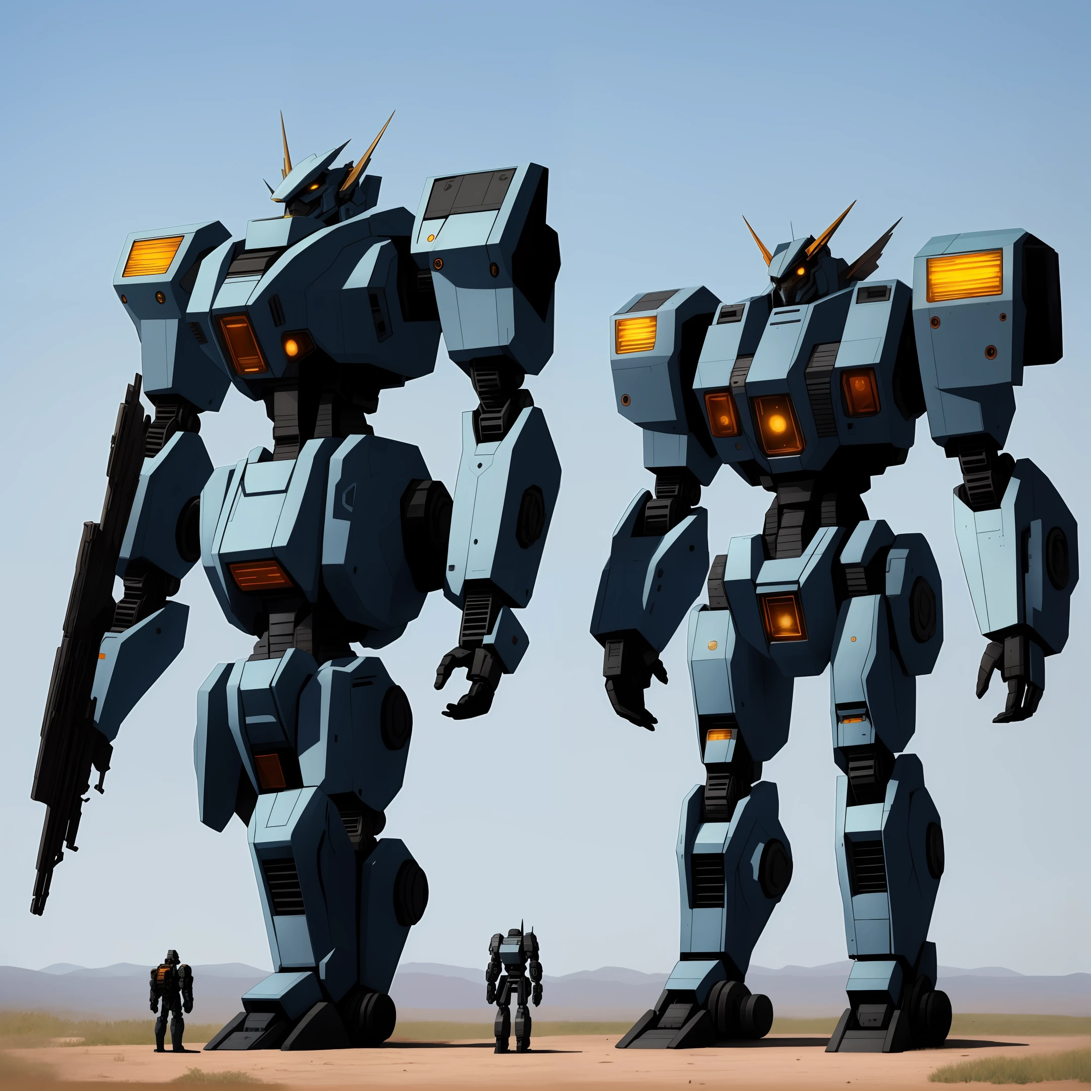 vastness，Back Shadow，mechs