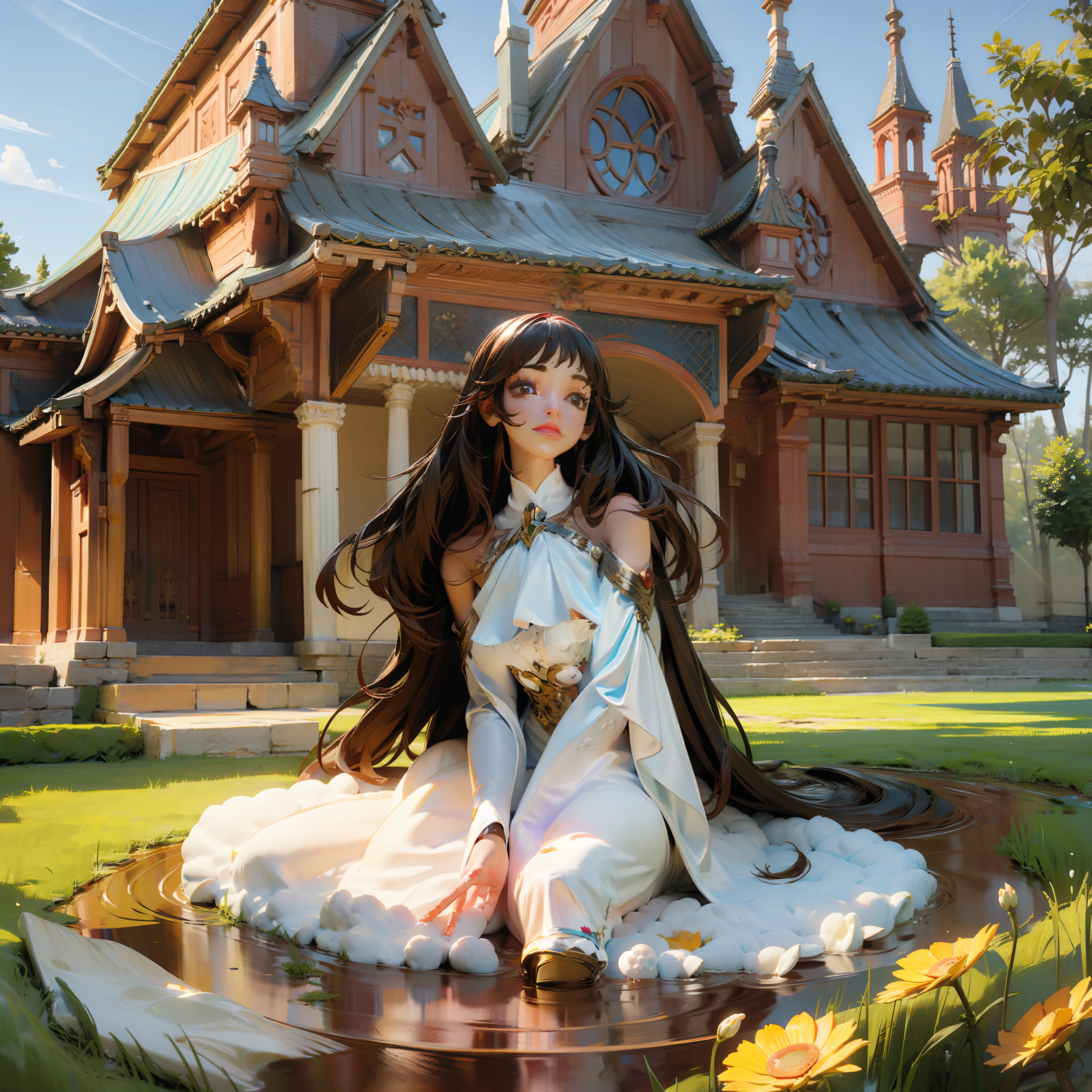 tmasterpiece!best qualtiy!ultra - detailed!Illustration style!Light shines on the face!