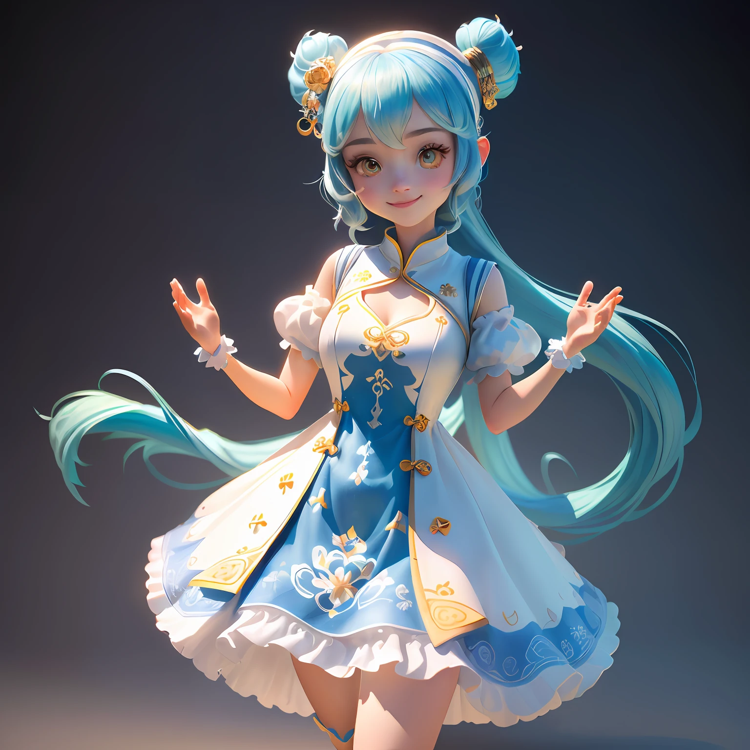 (masterpiece), (best quality), (ultra-detailed), (full body:1.2), Super cute, Baby, Pixar, Baby panda in pajamas, Big bright eyes, Fluffy, Smile, Delicate and fine, Fairy tales, Incredibly high detailed, Pixar style, Bright color palette, Natural light, Simple background with pure color, Octane render, Trending on Artstation, Gorgeous, Ultra wide angle, 8k, HD, Realistic