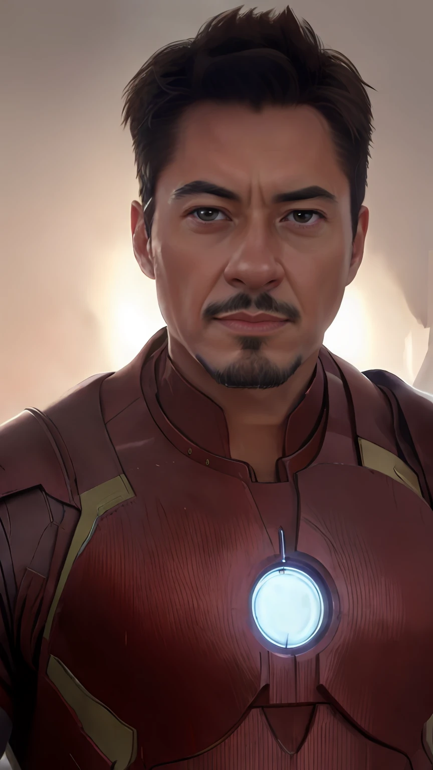 avengers - iron - man - in - the - age - of - ul - iron - man - in - the - age of - ul, Rendu portrait 8k, concept art of tony stark, portrait of iron man, highly detailed vfx portrait of, 3 D rendering character art 8 K, Tony Stark, trending on artstation 4k, Highly detailed VFX portrait