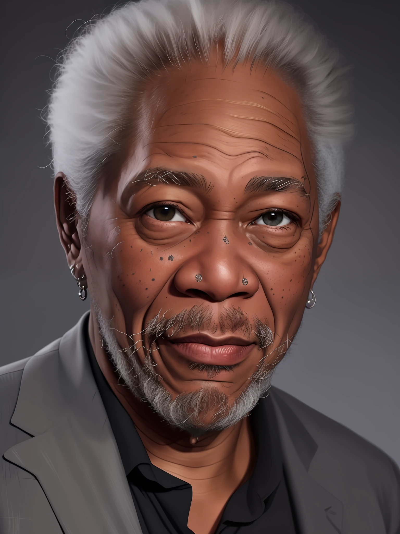 Morgan Freeman, estilo avatar