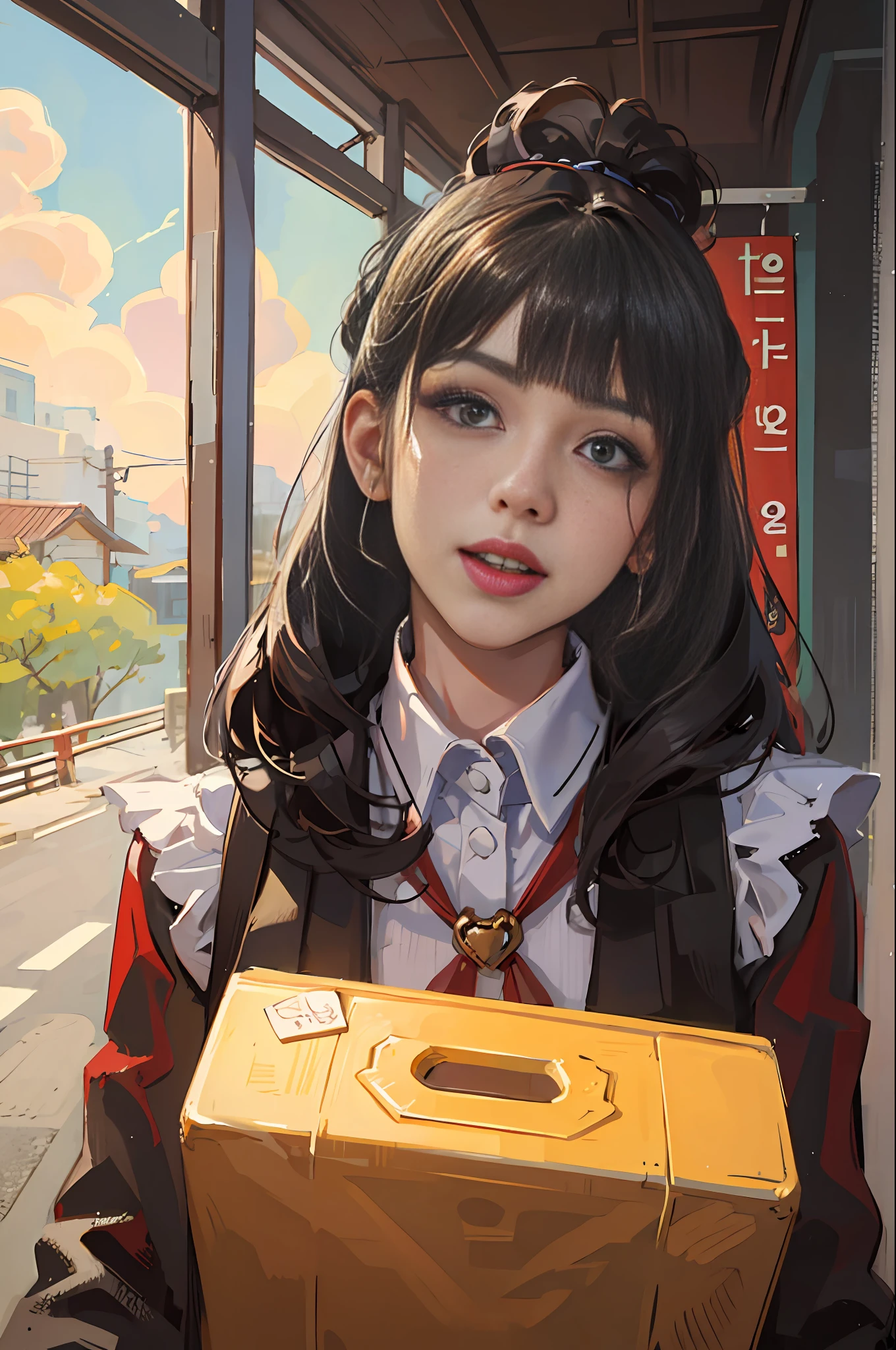 19-year-old girl, ulzzang, Korean girl, 🤤 girl portrait, round face, Southeast Asia round face, young cute girl, young cute Asian face, girl cute face, 8k selfie photo