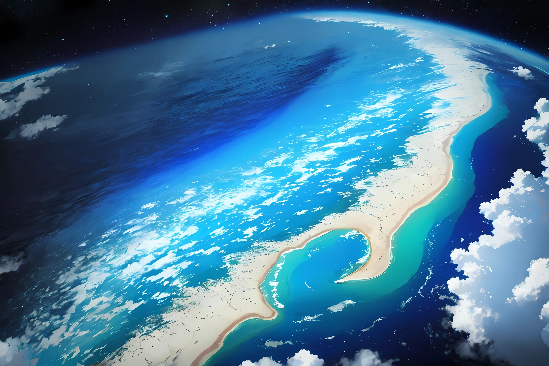 Earth without oceans