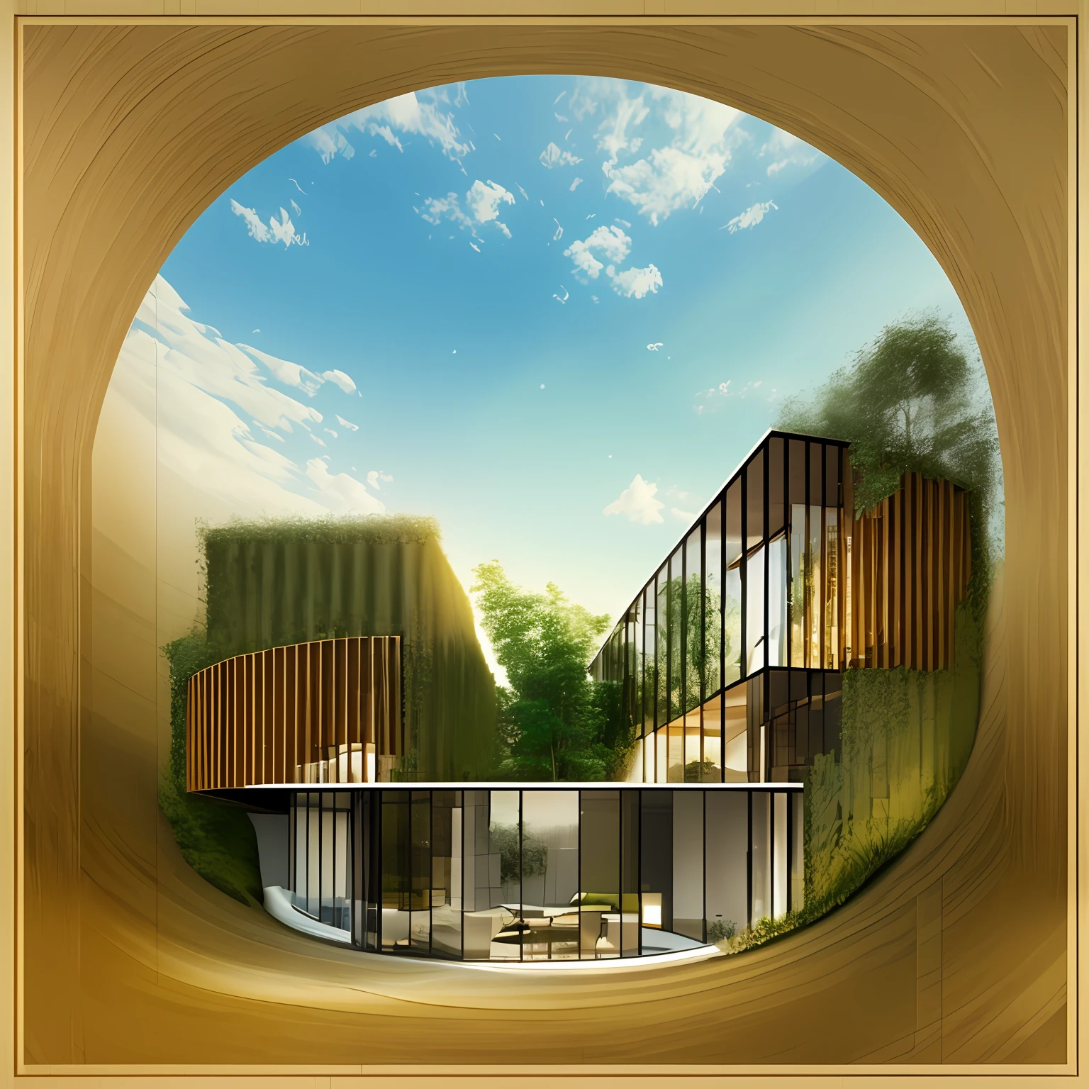 Translated into architectural design