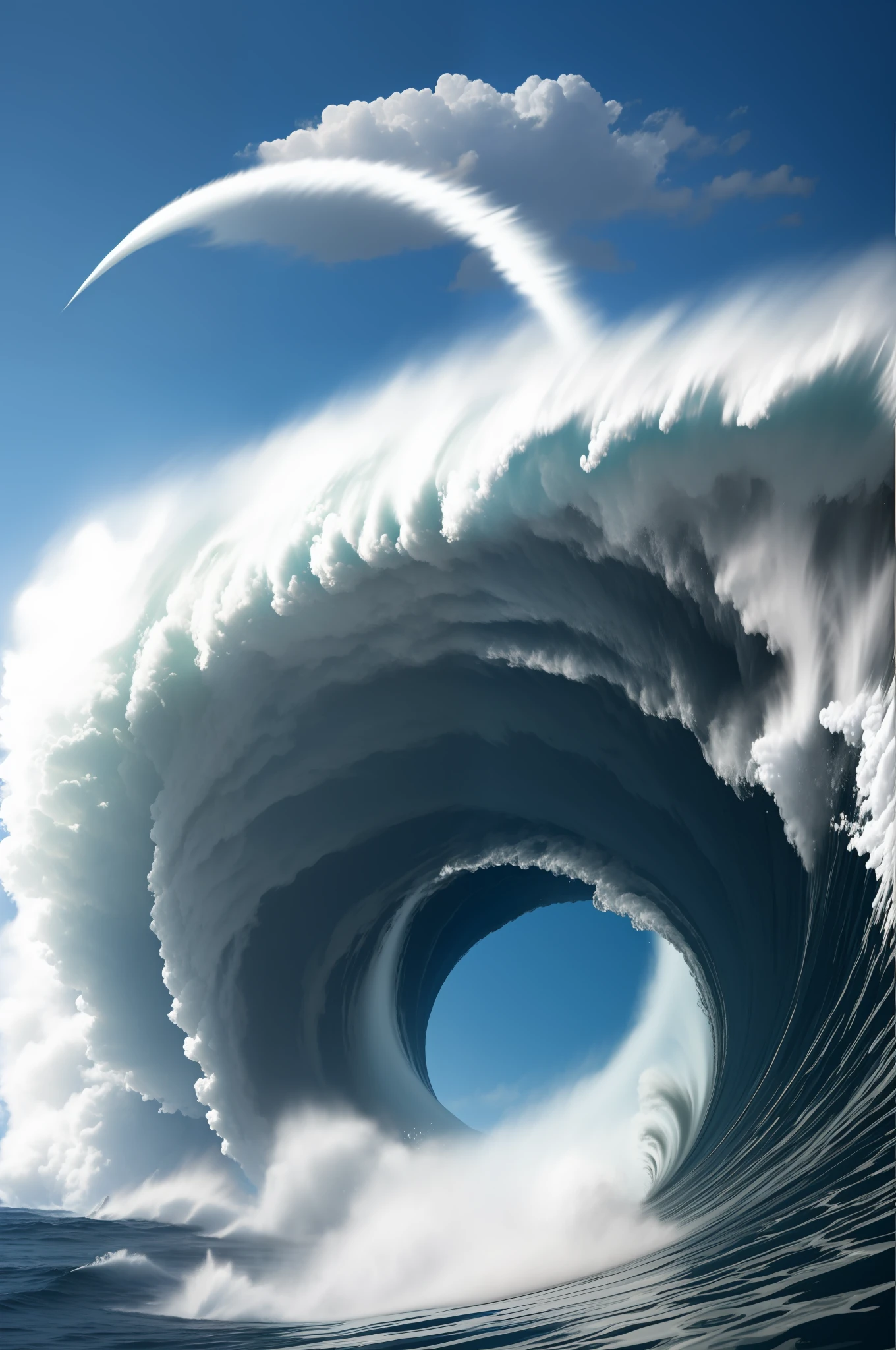 Tornado tsunami