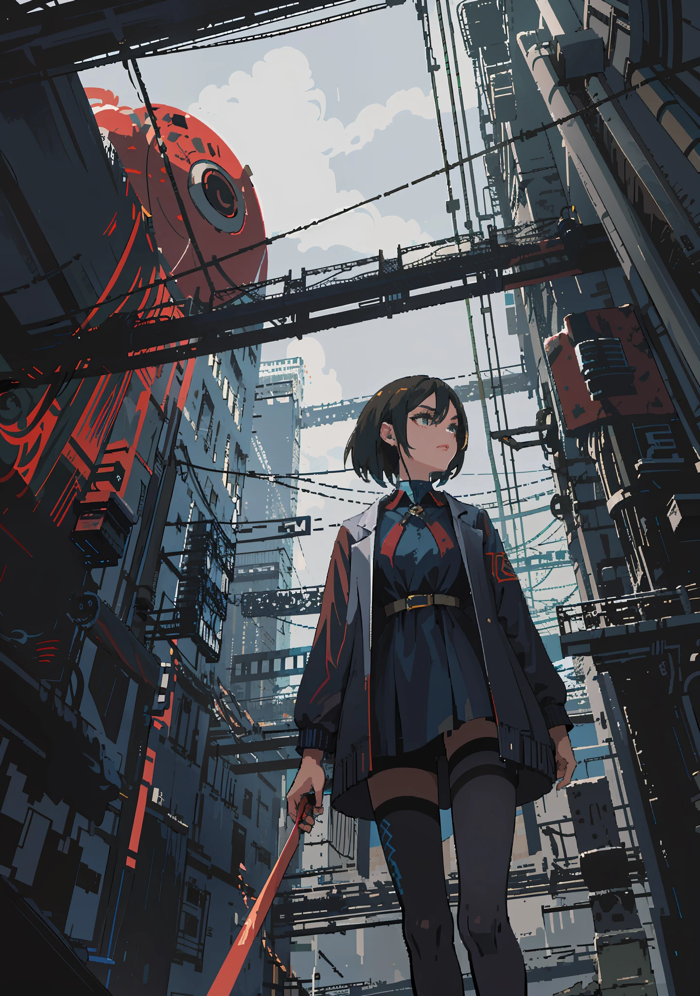 (masterpiece, top quality, best quality), pixel,pixel art,1girl,full body,