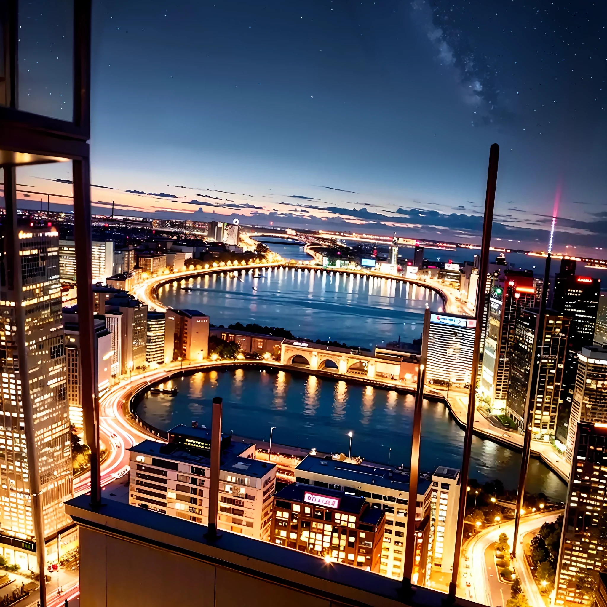 Weekend nights,Beautiful view
