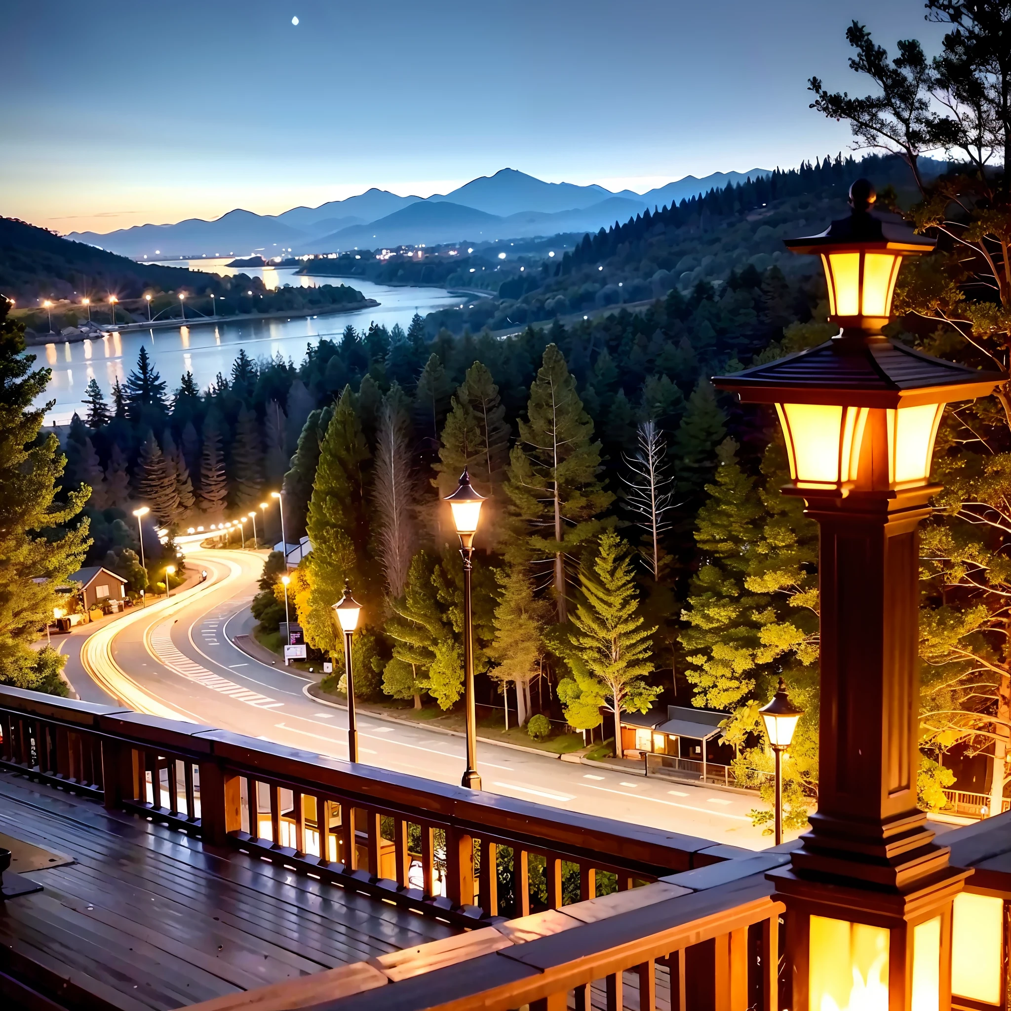 Weekend nights,Beautiful view