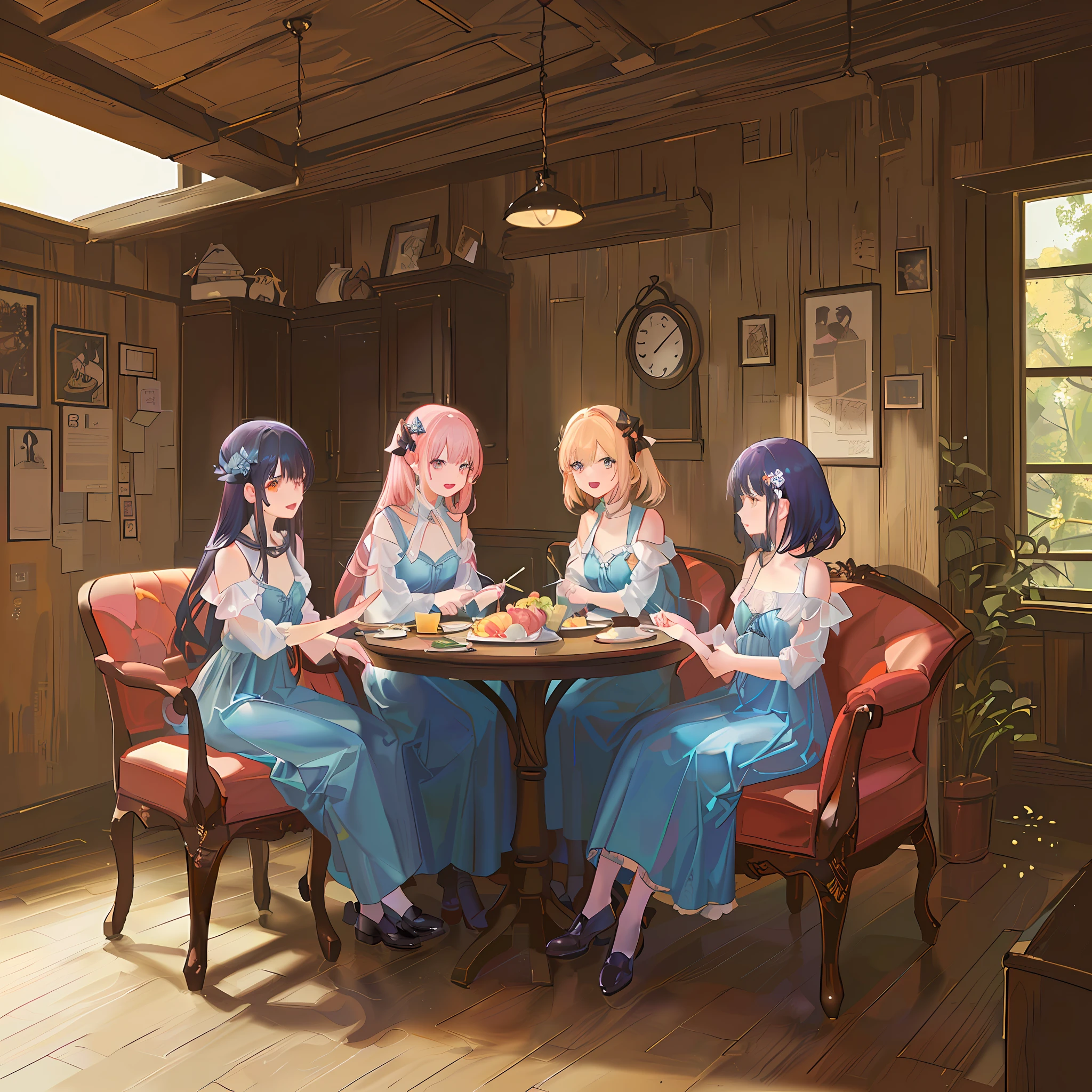 schoolgirls
