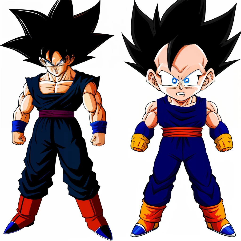 Super Race God Son Goku vs. Super Race God Vegeta